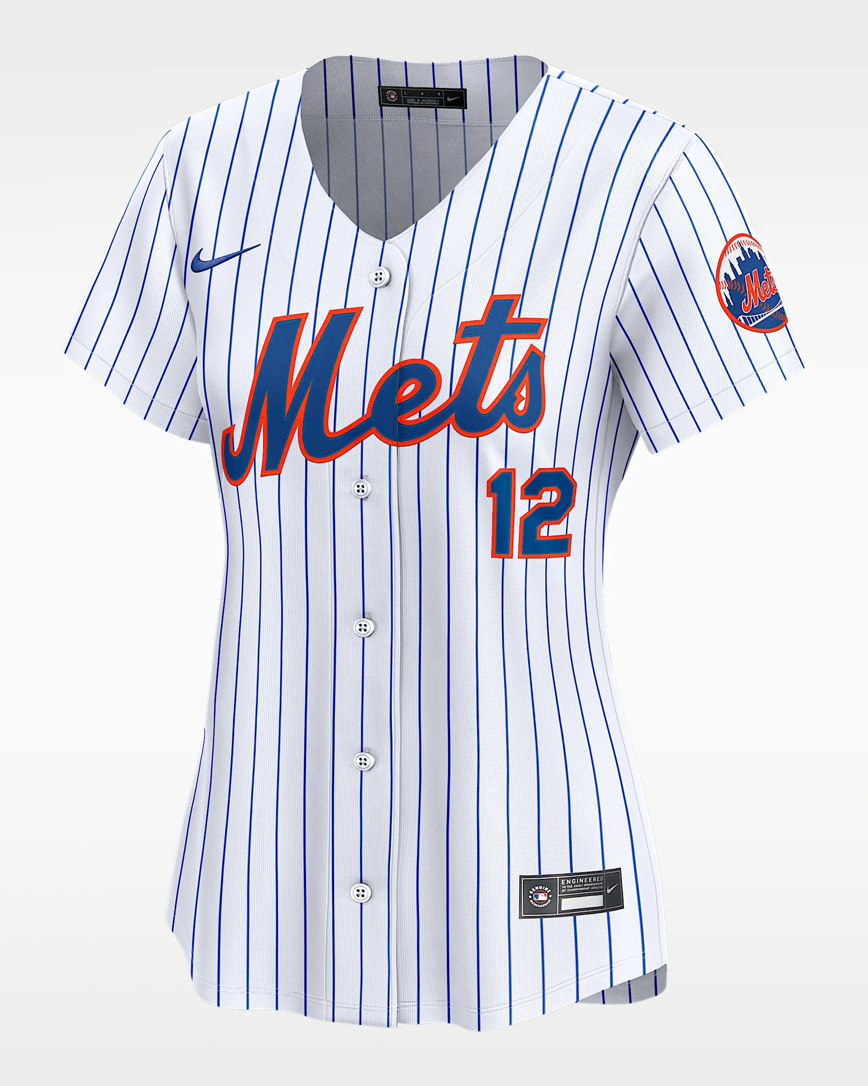 Francisco Lindor New York Mets Women's Nike Dri-FIT MLB Limited Jersey - 1