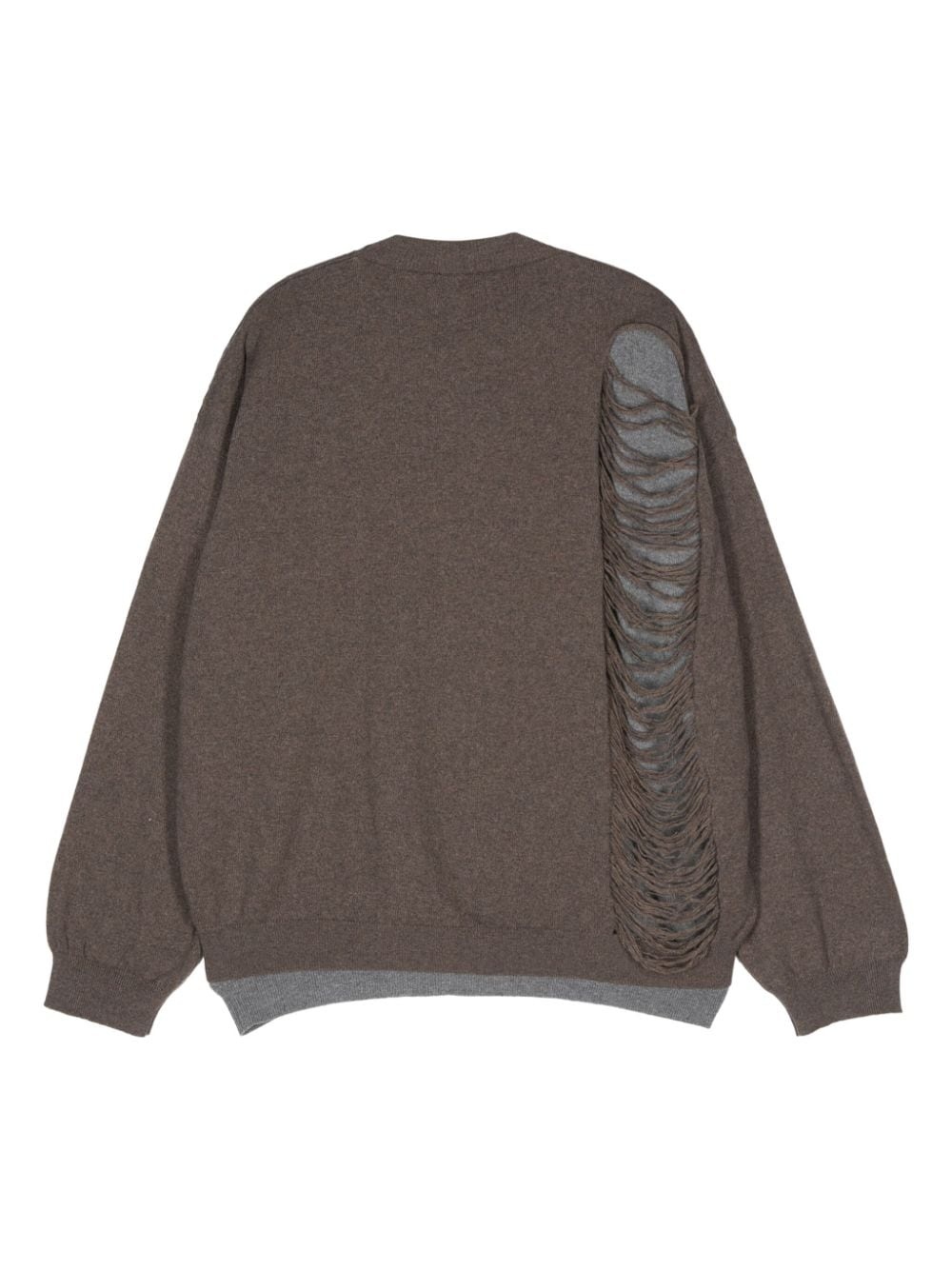 distressed sweater - 2
