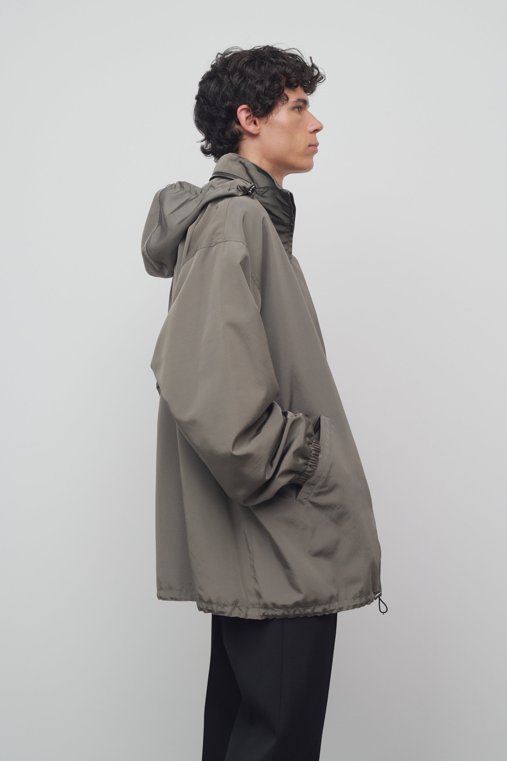 Chon Jacket in Silk and Wool - 5