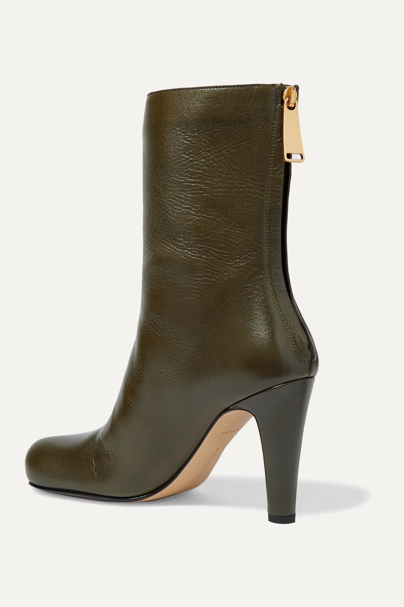 Leather ankle boots - 4