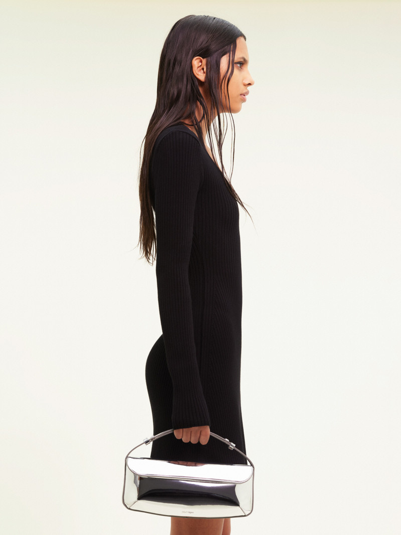 SLEEK MIRROR BAGUETTE BAG 5