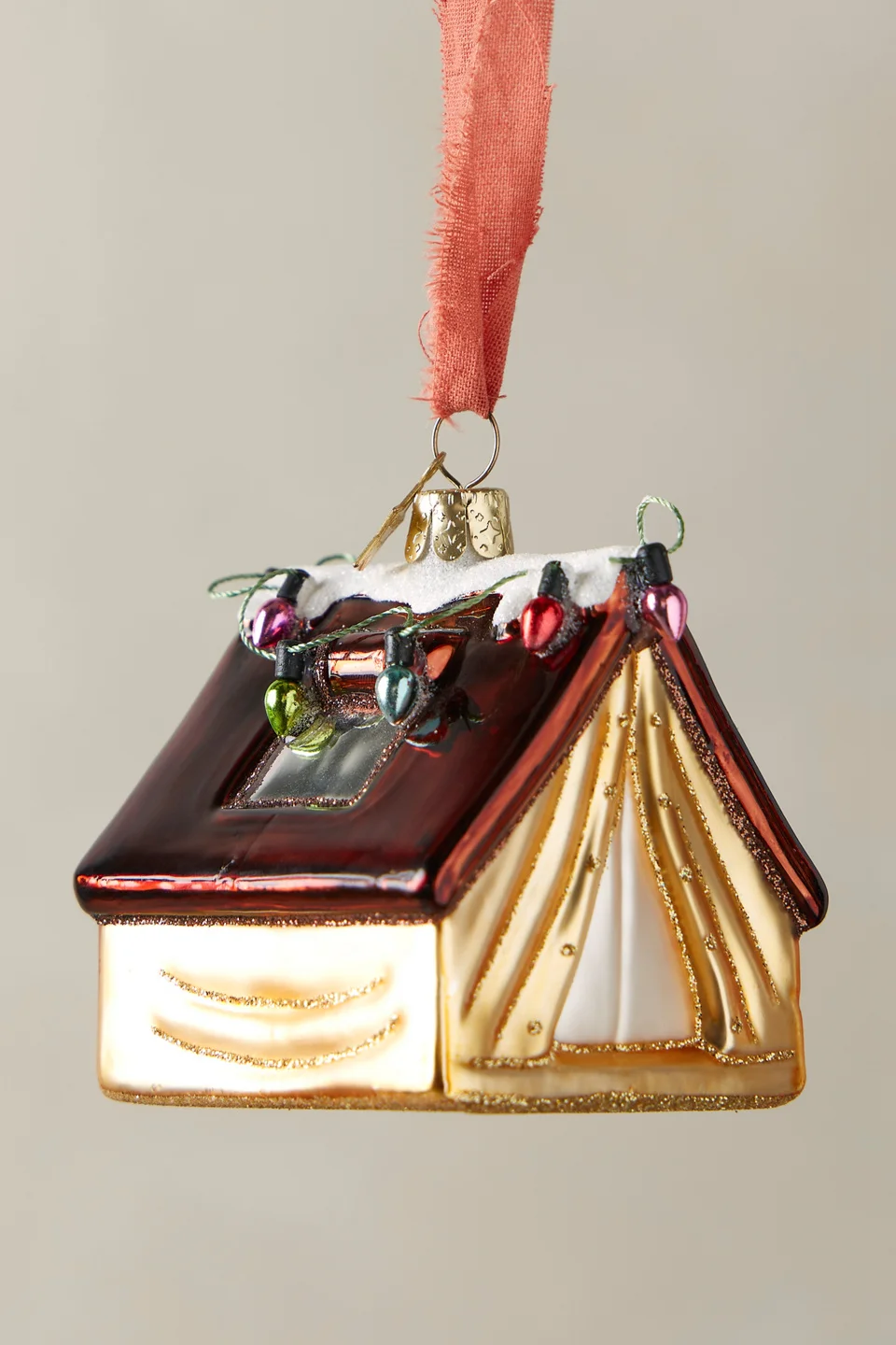 Camping Tent Ornament - 1