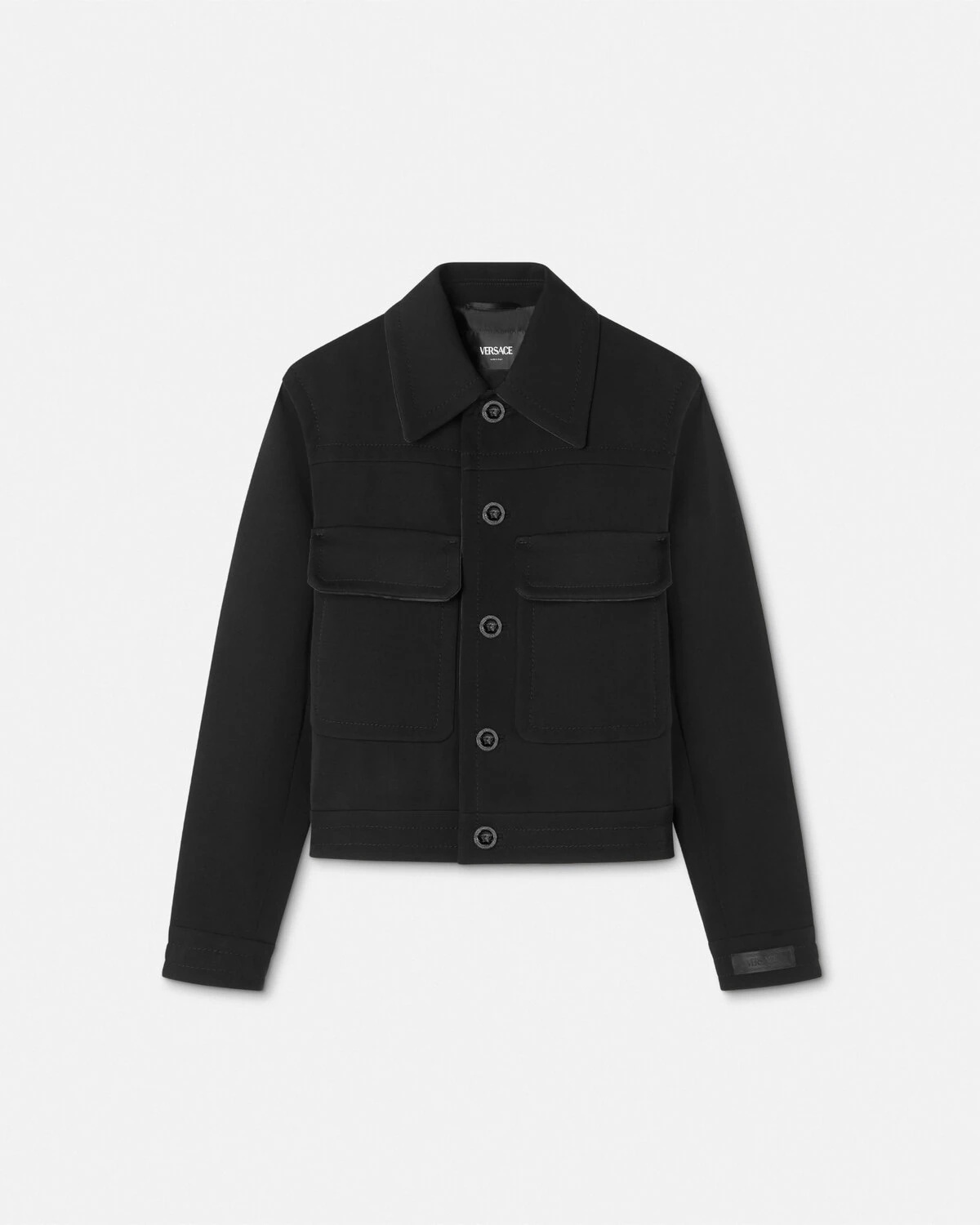 Wool Twill Blouson Jacket - 1