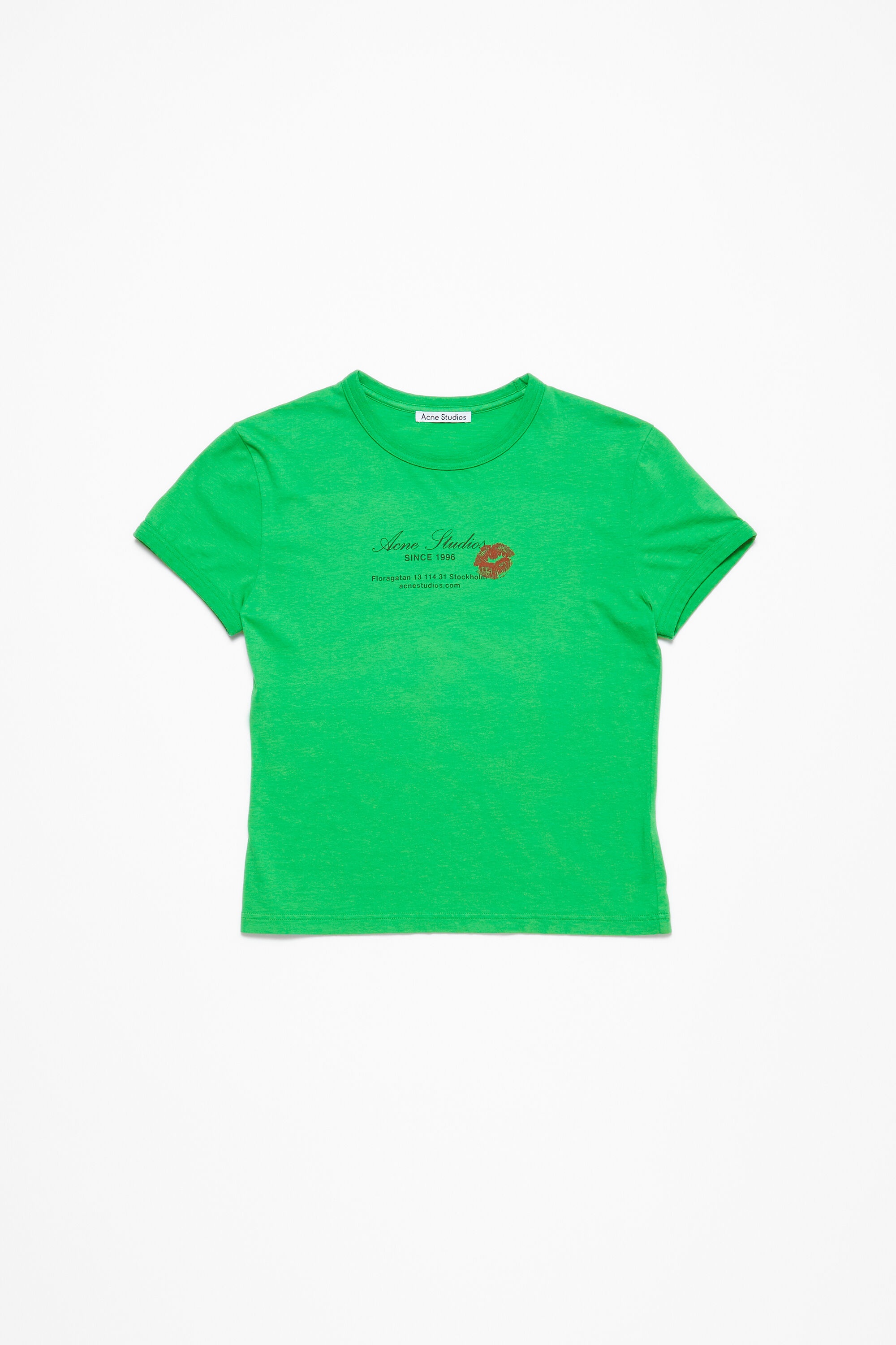 Logo t-shirt - Bright Green - 1