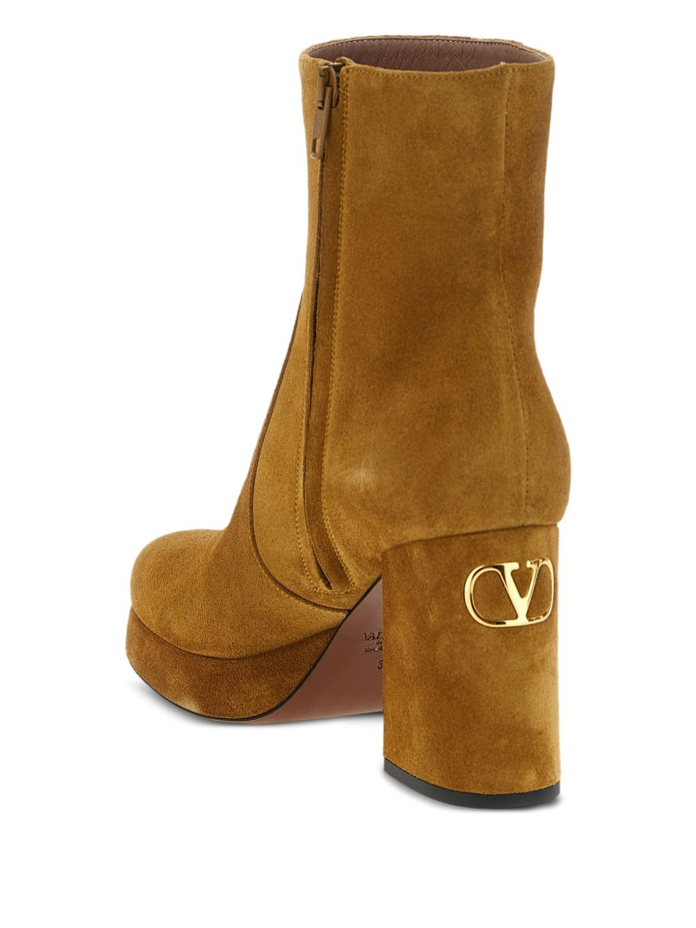 90mm Fawcette platform VLogo Signature ankle boots - 4