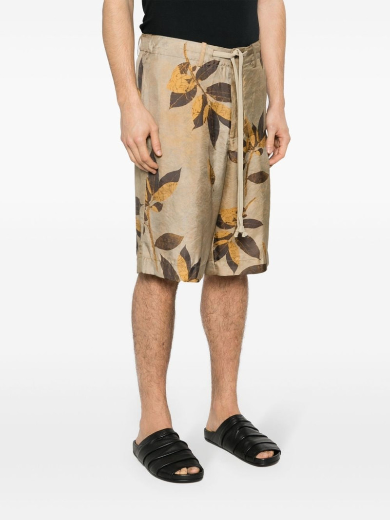 branches-print shorts 3