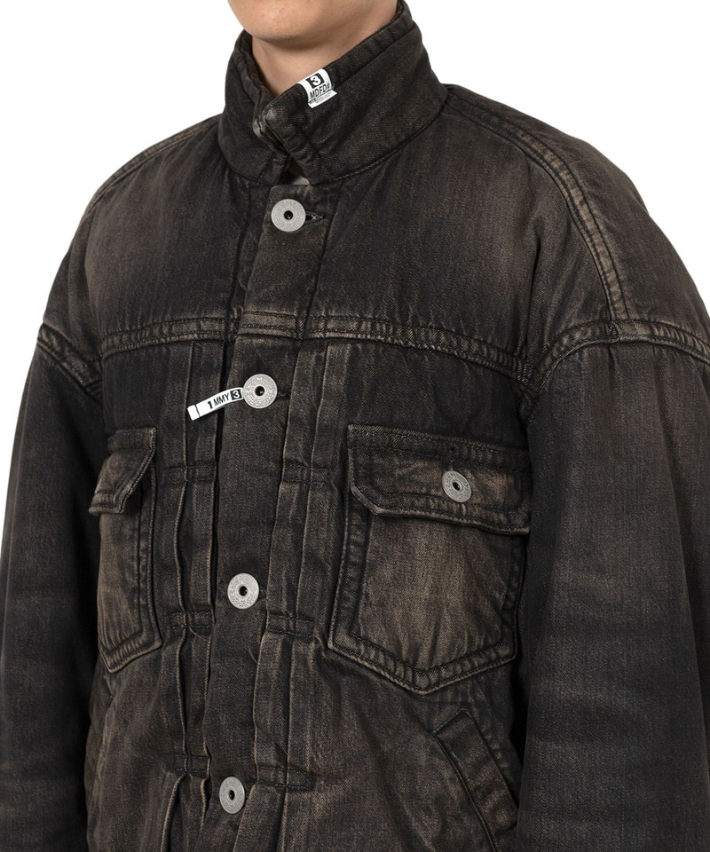 Denim Puffer Jacket 7