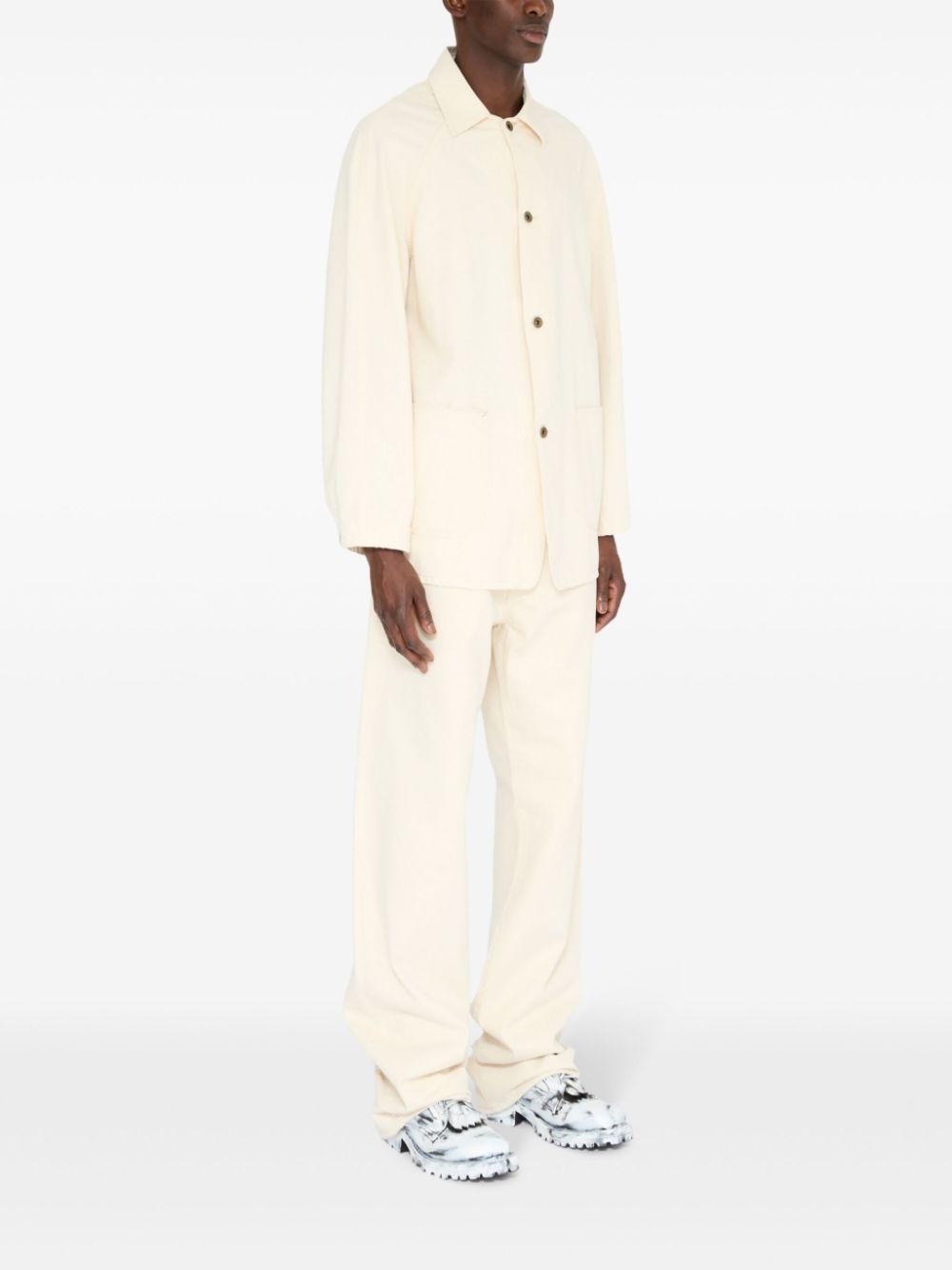 cotton shirt jacket - 3