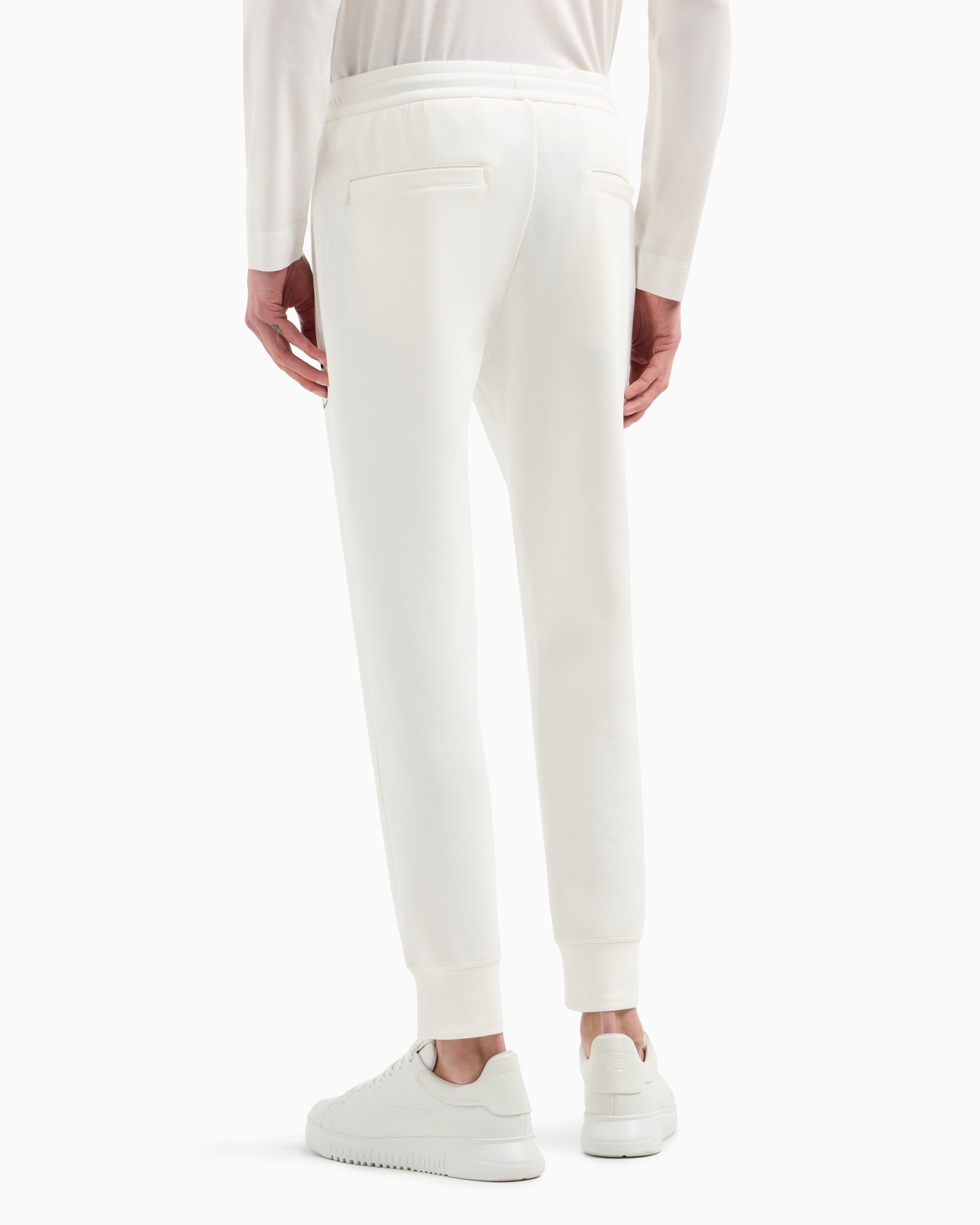 DOUBLE JERSEY JOGGERS WITH LUNAR NEW YEAR EMBROIDERY - 3