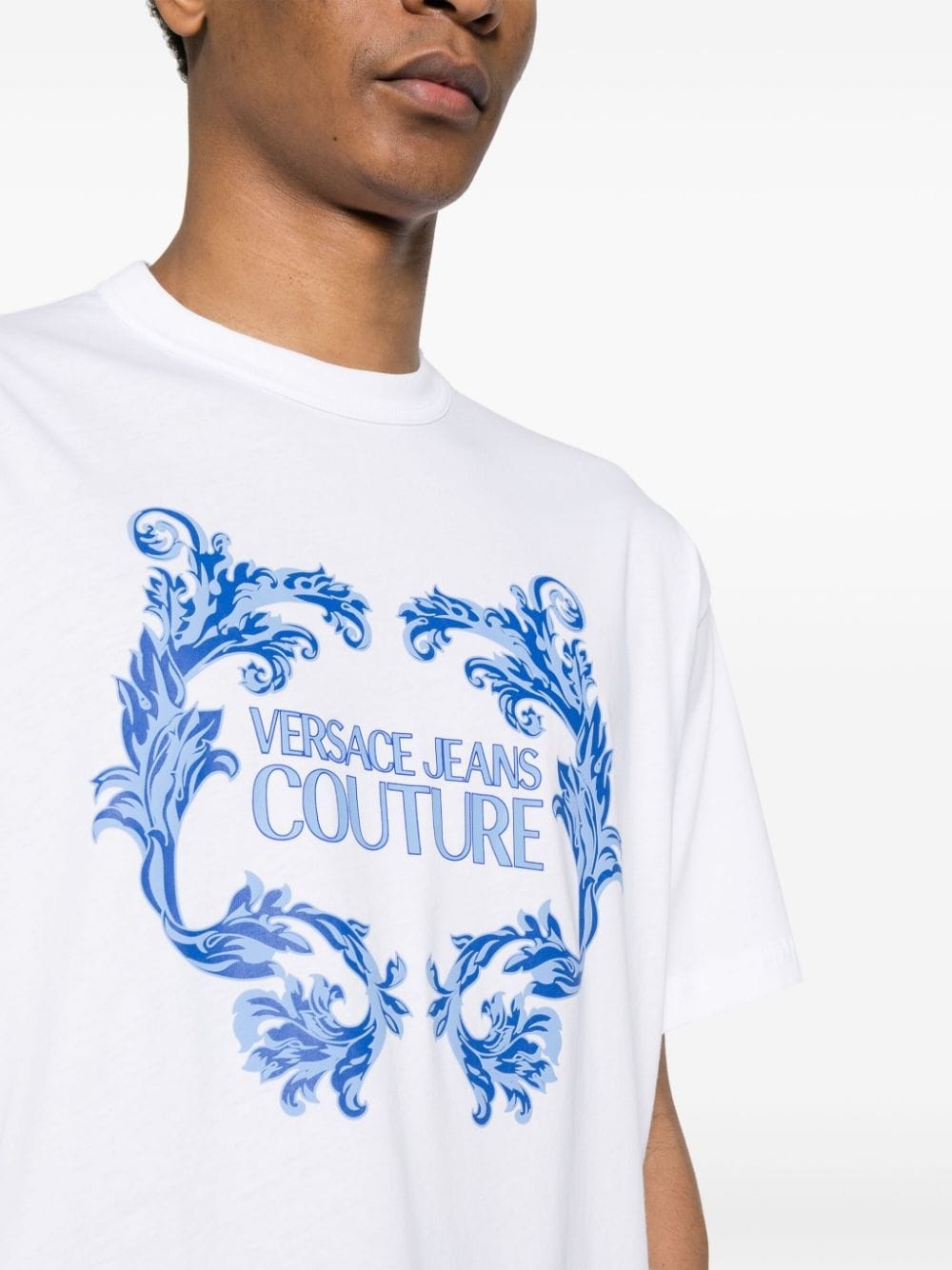 logo-print cotton T-shirt - 5