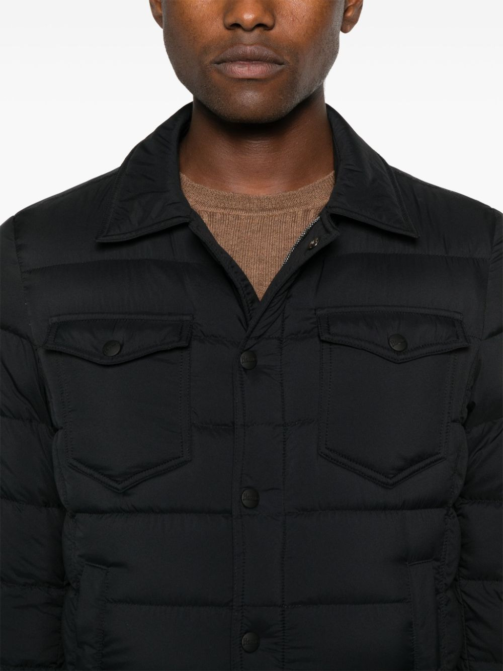 La Denim Nylon Jacket - 5