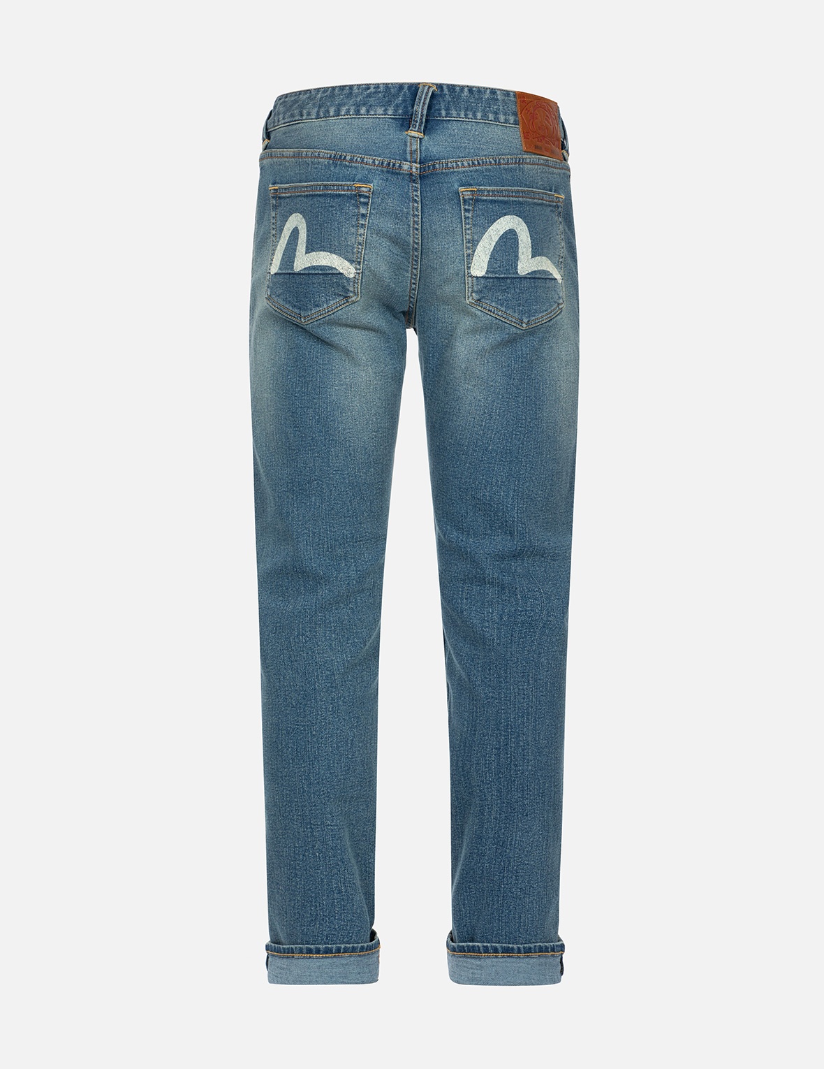 SEAGULL PRINT FLEX SKINNY DENIM JEANS #2028 - 2