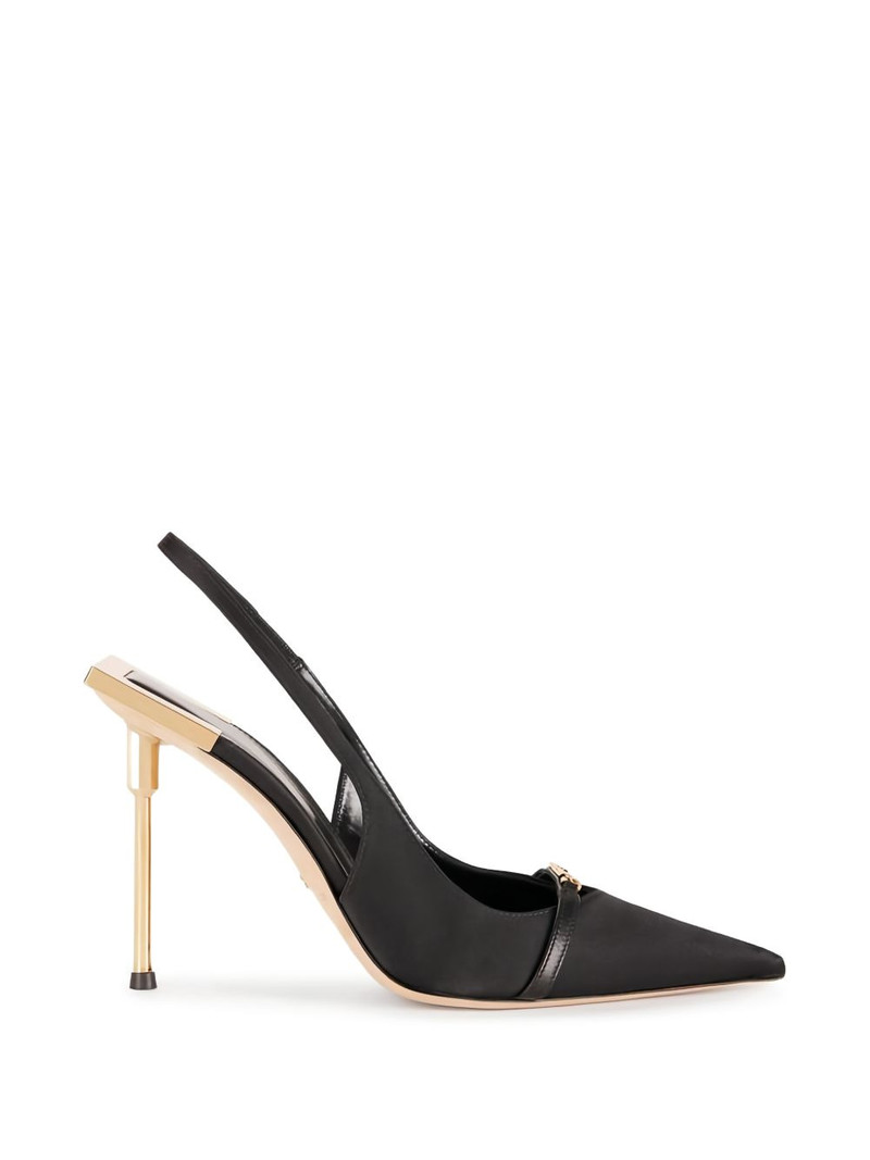 sculpted-heel pumps 1