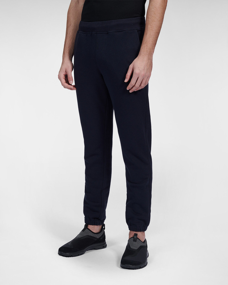 C.P. Company Diagonal Raised Fleece Logo Sweatpants outlook