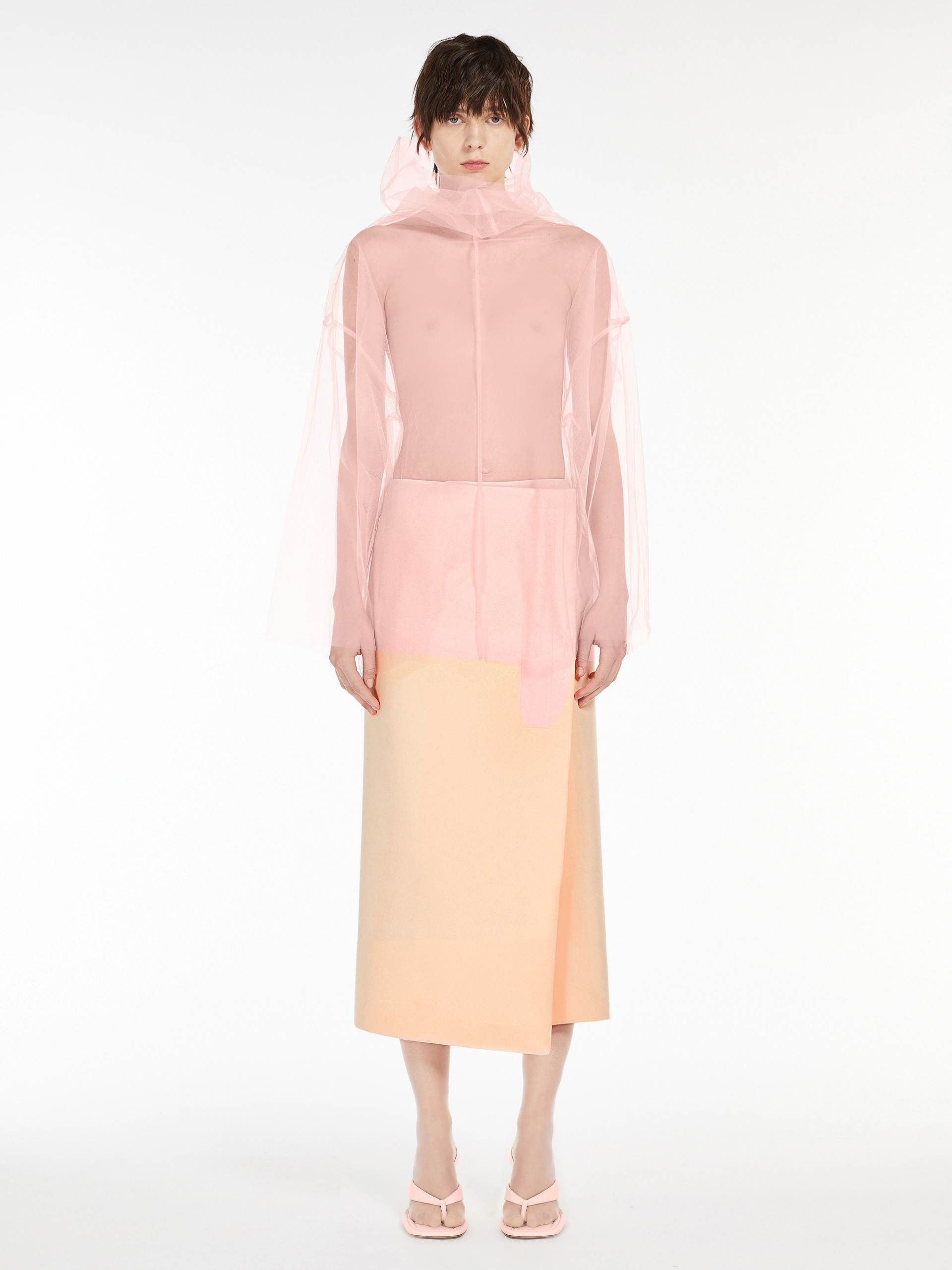 AEROVIA1234 Oversized jumper in technical tulle - 2