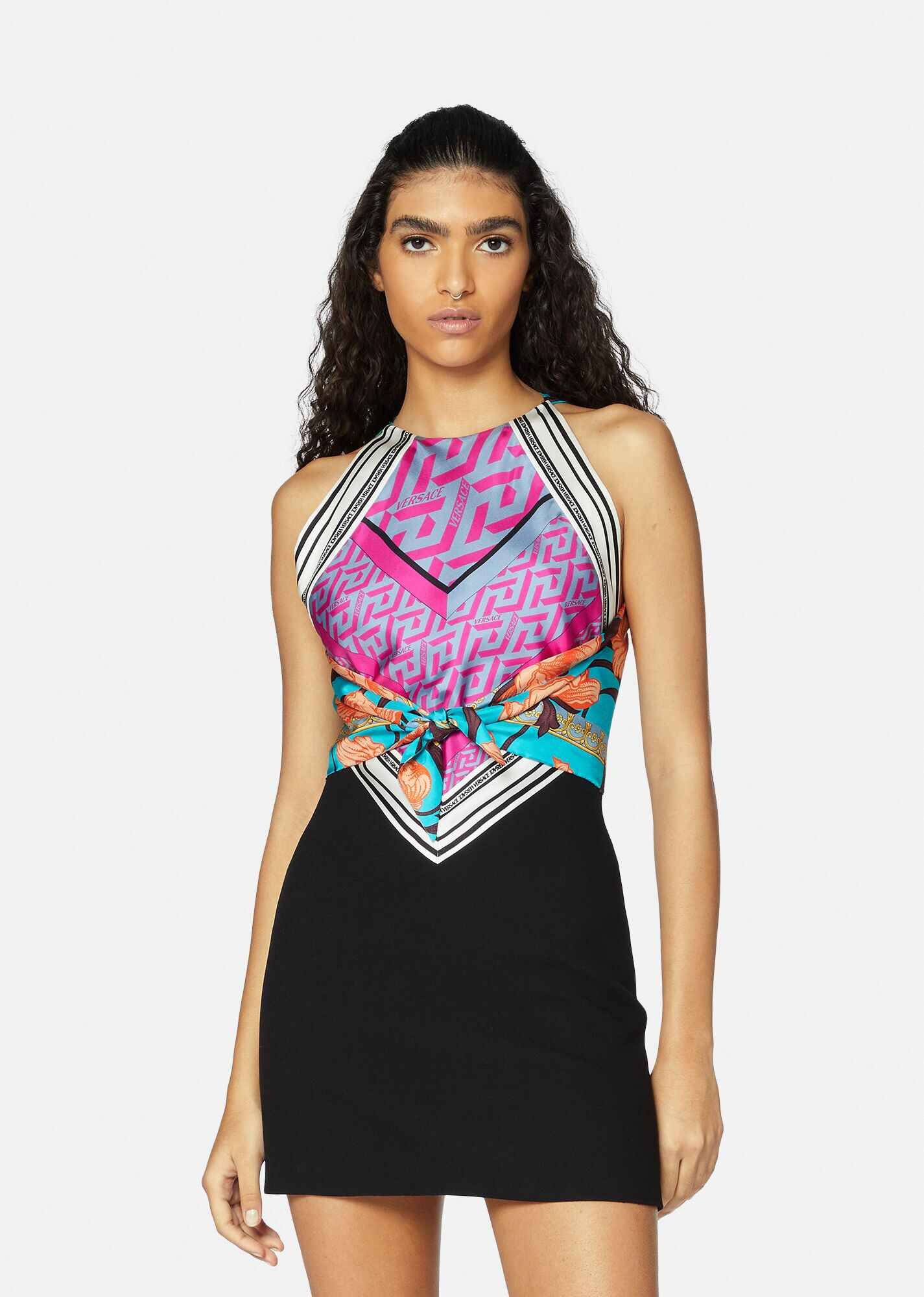 Acid Bouquet Foulard Dress - 2