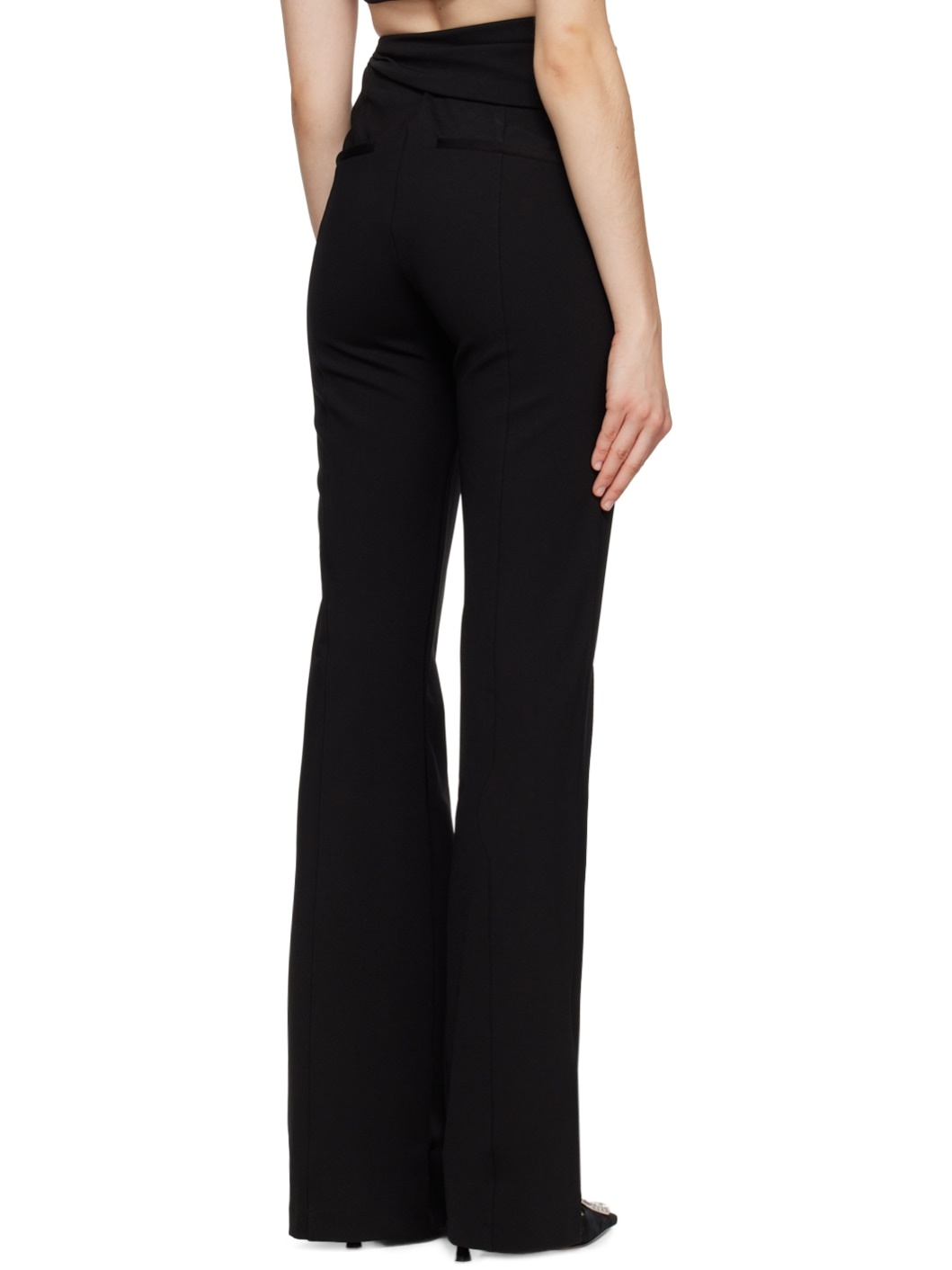 Black Afega Trousers - 3