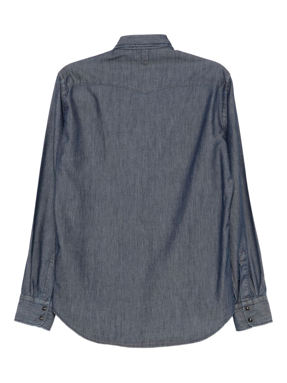 LONG-SLEEVED DENIM SHIRT - 2