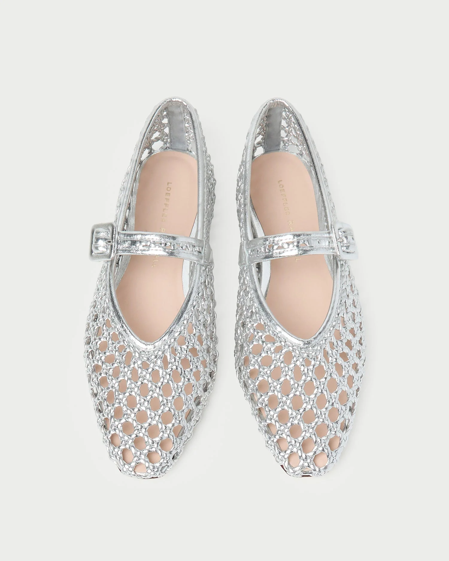 Junia Silver Mary Jane Flat - 1
