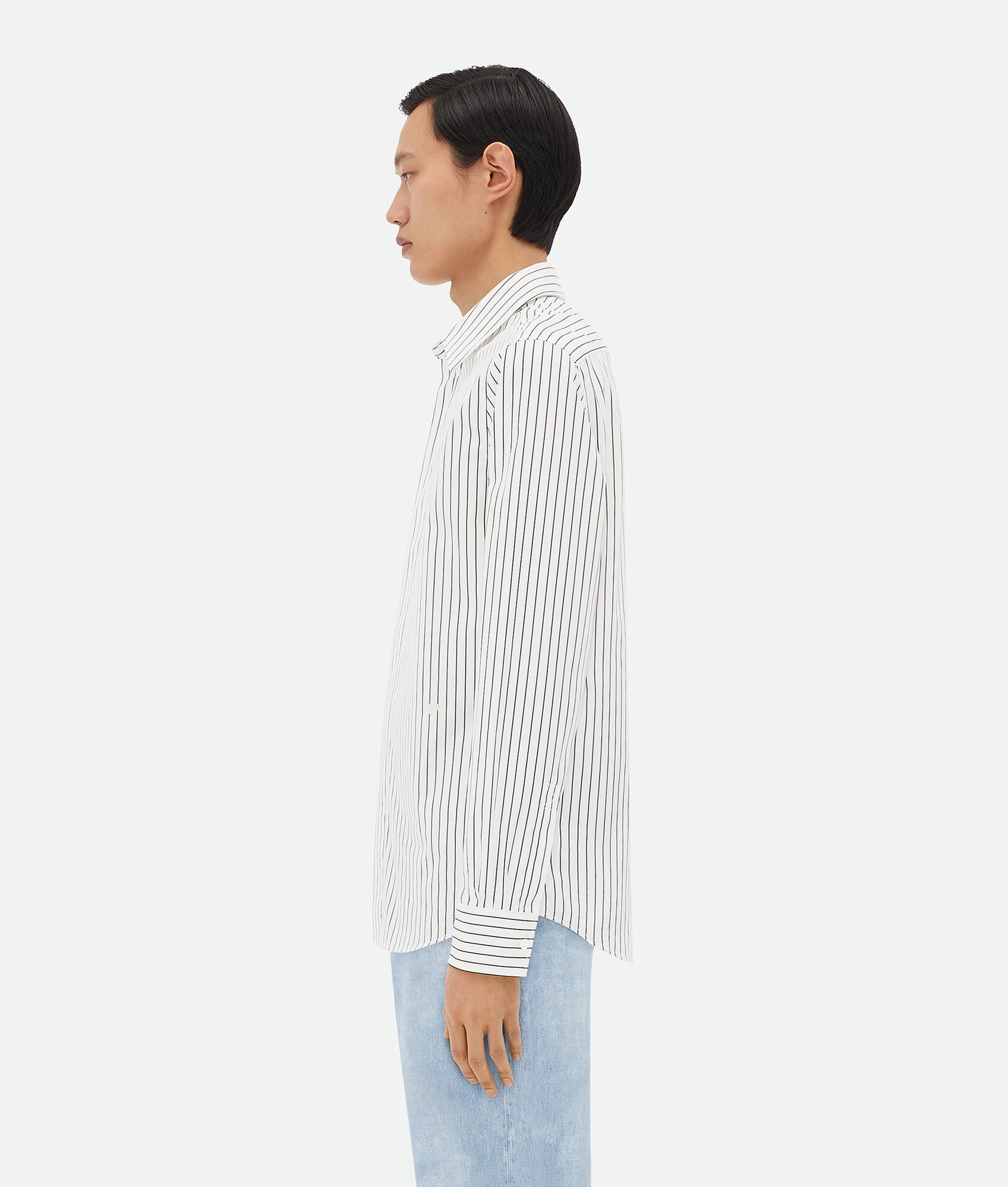 Pinstripe Poplin Shirt - 2