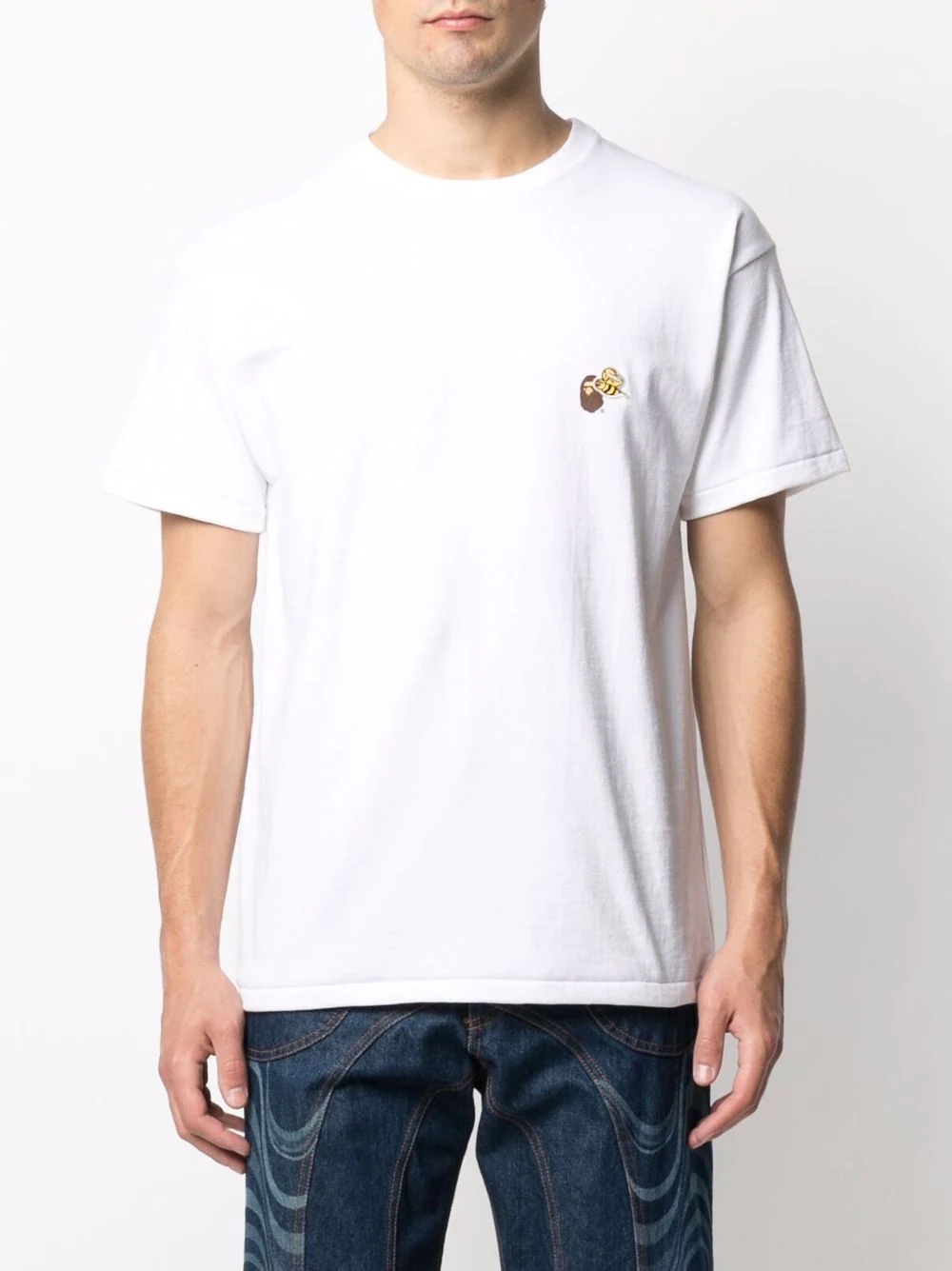 bee patch T-shirt - 3