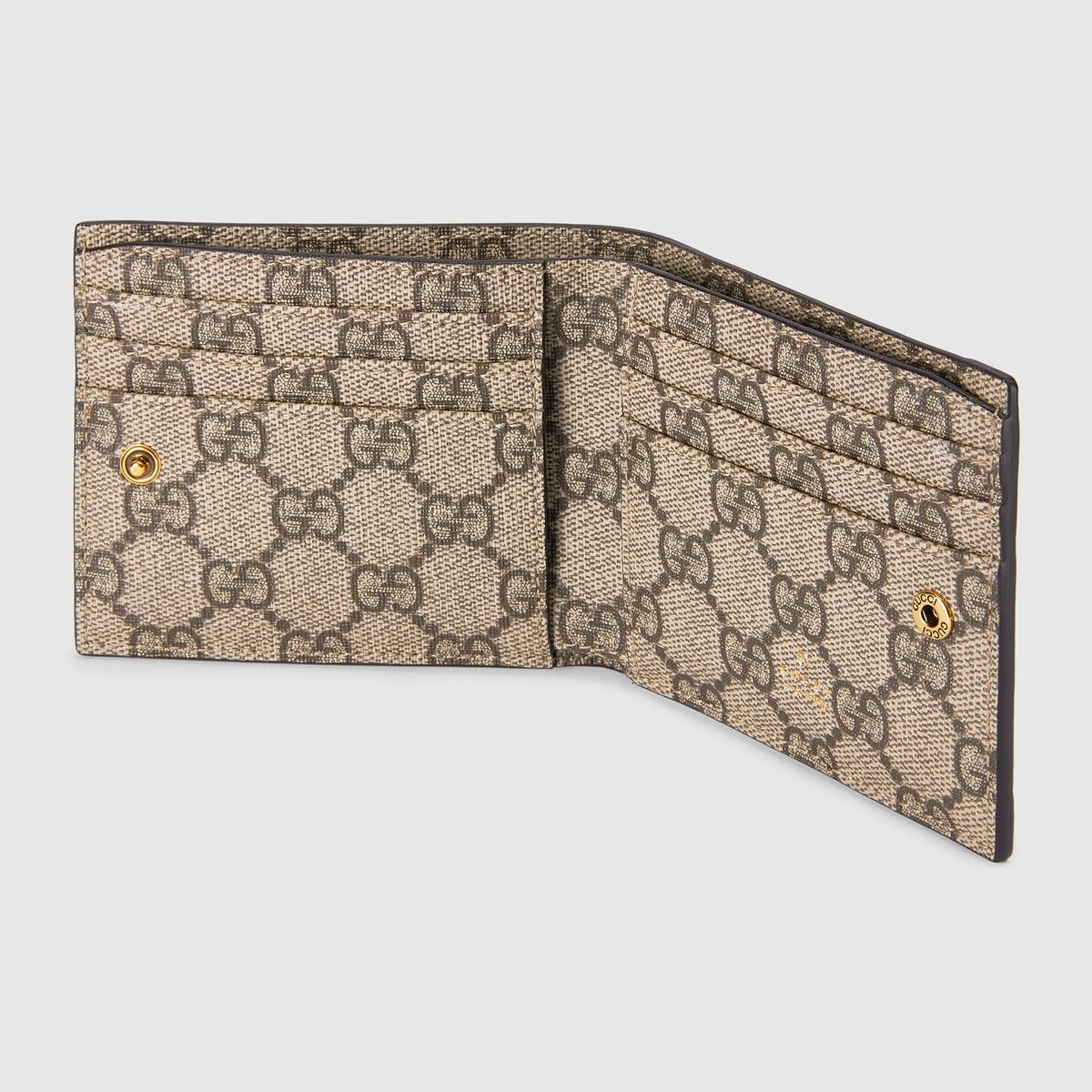 Mini GG canvas wallet - 4