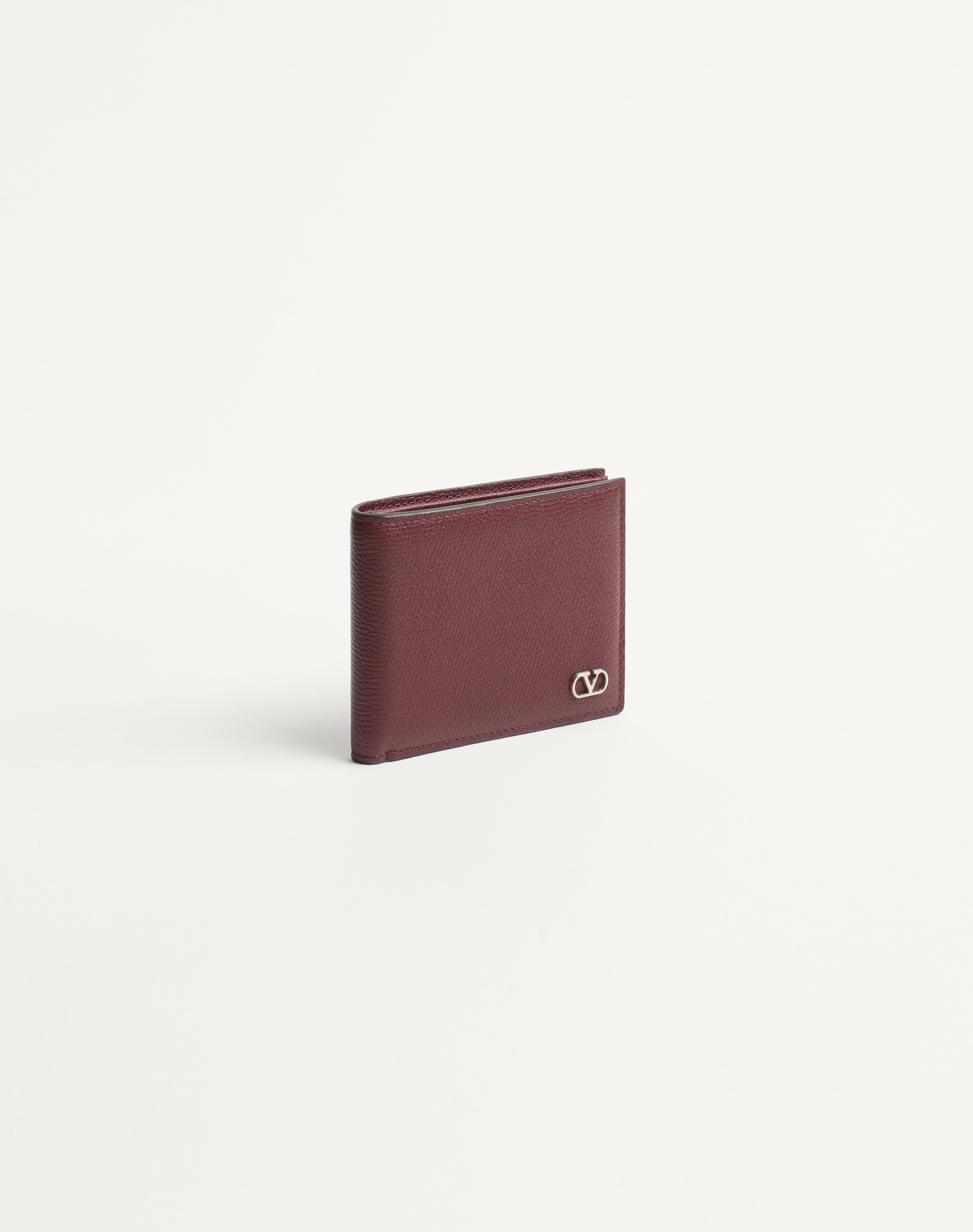 VALENTINO GARAVANI VLOGO SIGNATURE GRAINY CALFSKIN WALLET - 4