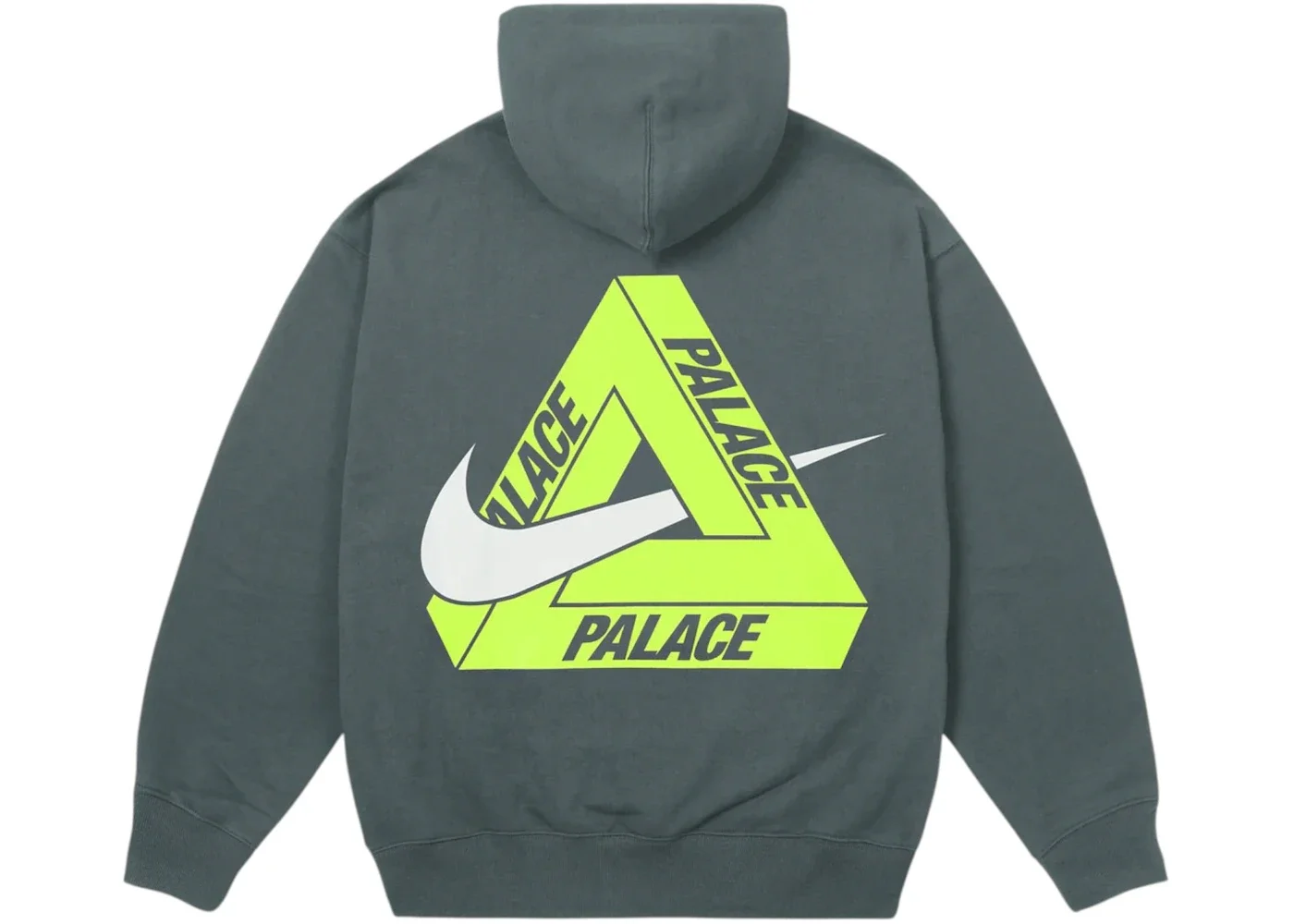 Palace x Nike Tri Swoosh Hood Charcoal - 1