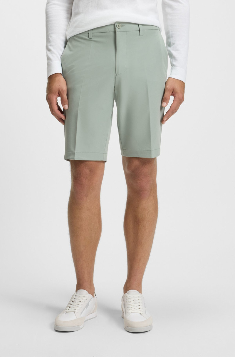 SLIM-FIT SHORTS IN WATER-REPELLENT STRETCH FABRIC 2