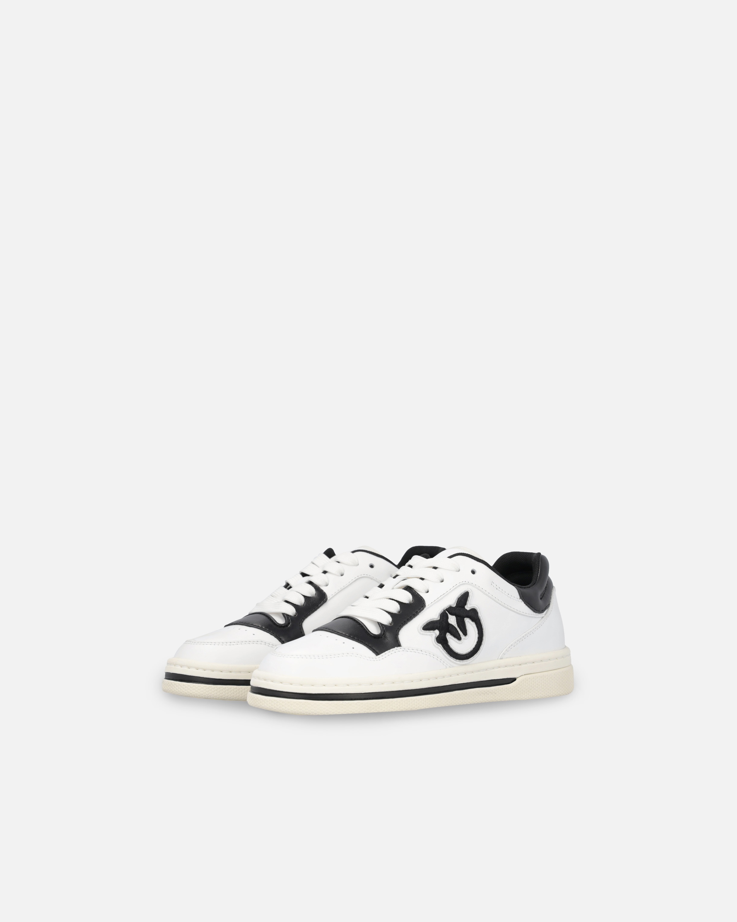 TWO-TONE SNEAKERS WITH LOGO EMBROIDERY - 6