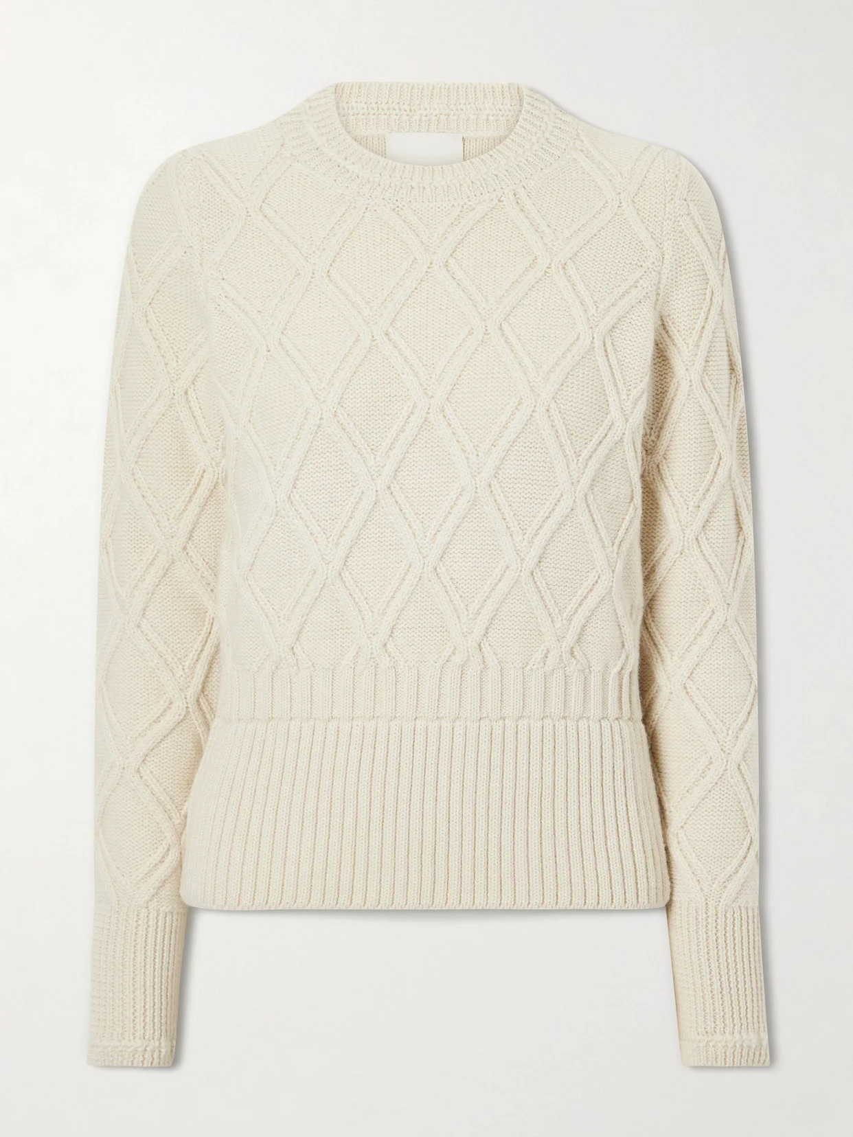 Holly Knitted Alpaca And Wool-blend Sweatshirt - 1