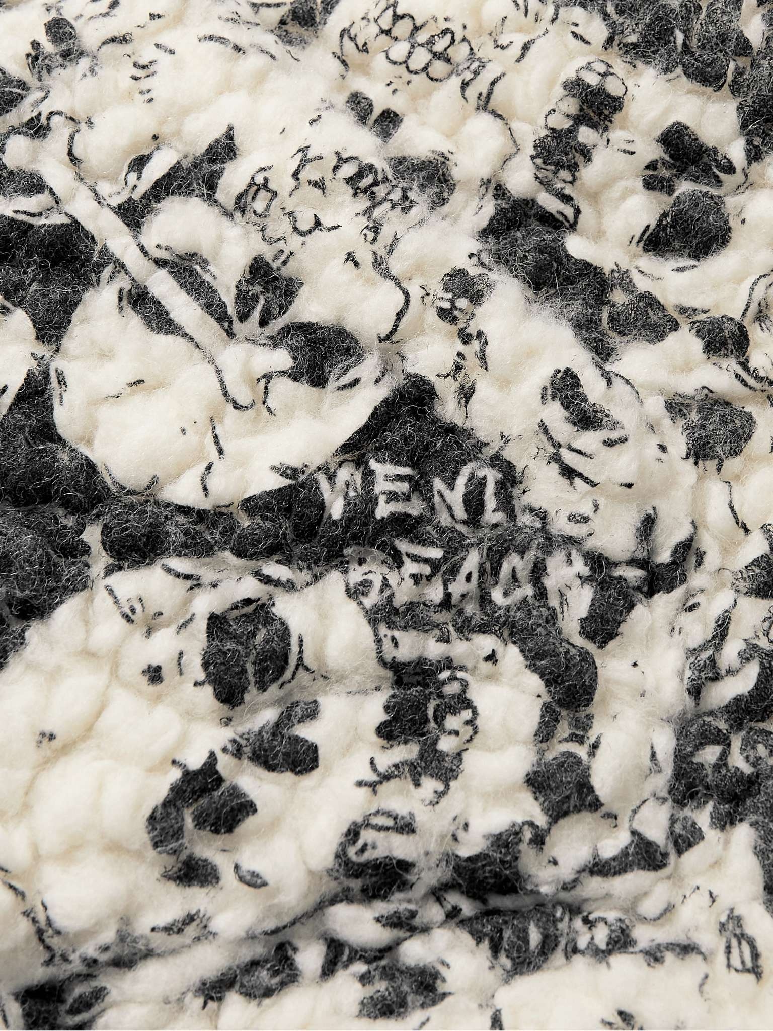 Printed Fleece Hoodie - 3