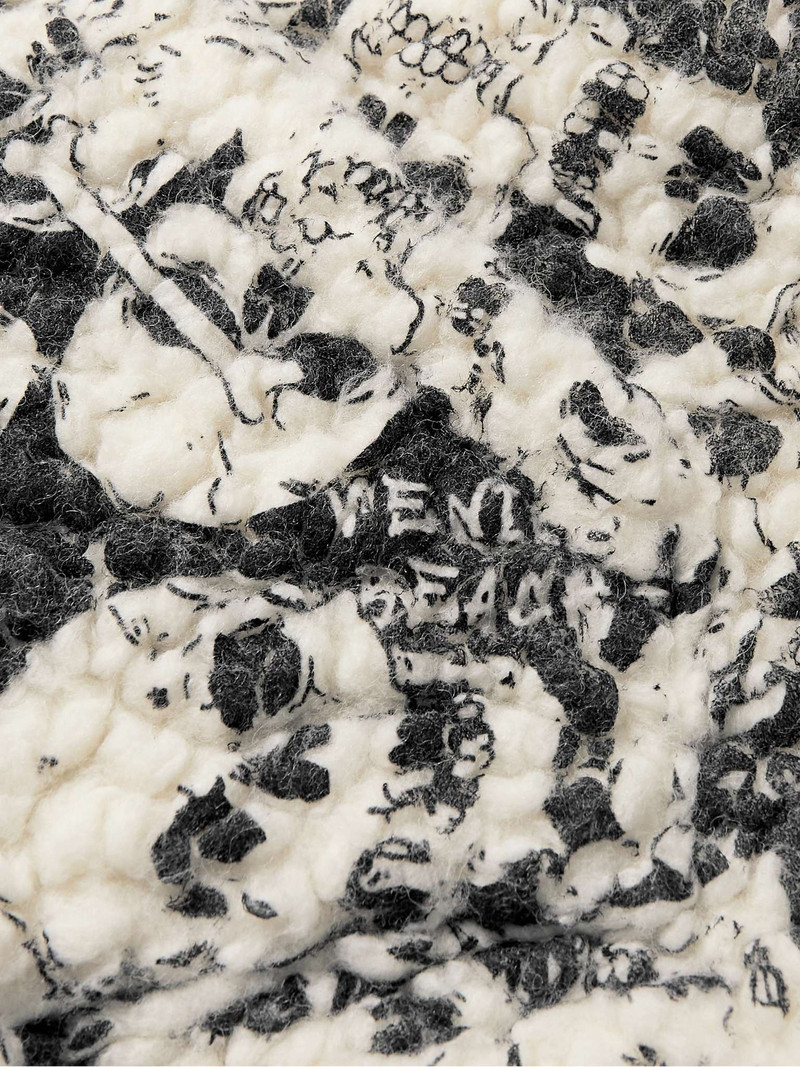 Printed Fleece Hoodie 3