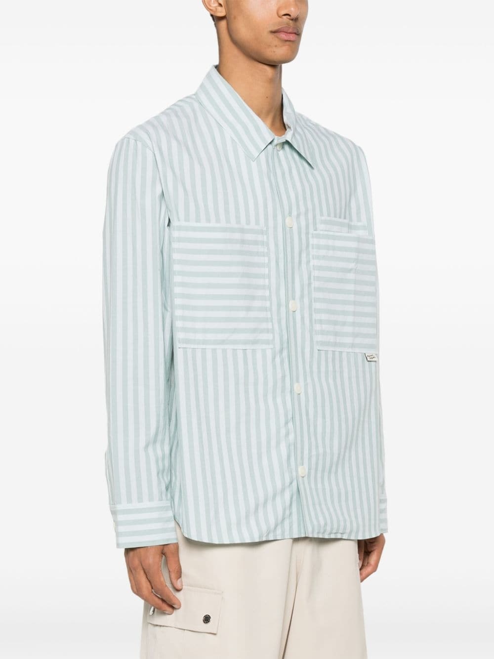 striped cotton shirt - 3