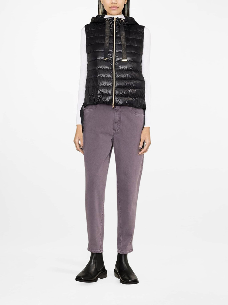 Herno hooded padded gilet outlook