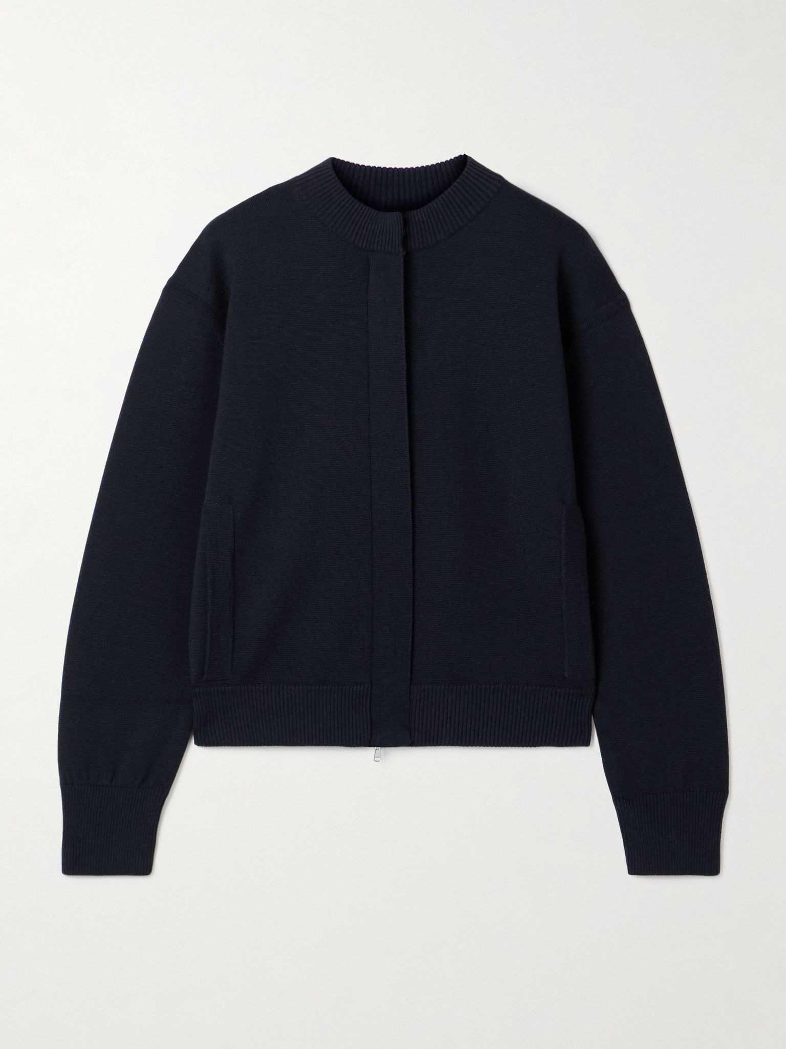 Pelago wool cardigan Navy - 1