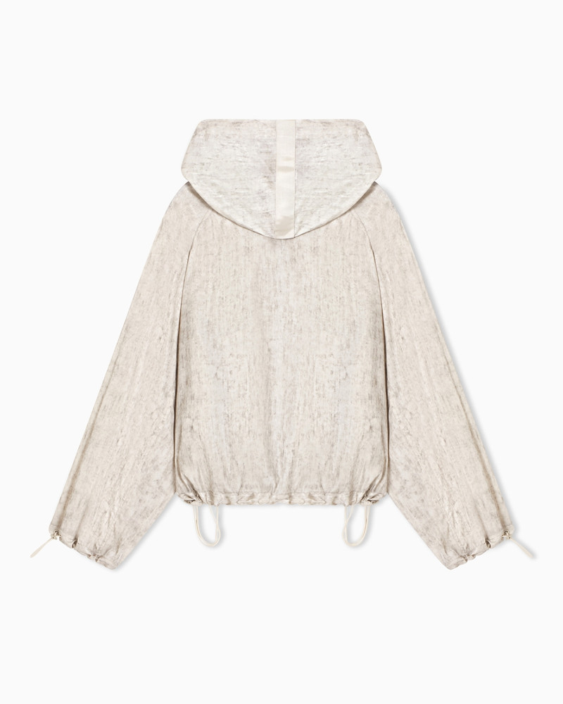 BLOUSON FLUID PRINT WITH MALDYED EFFECT 3