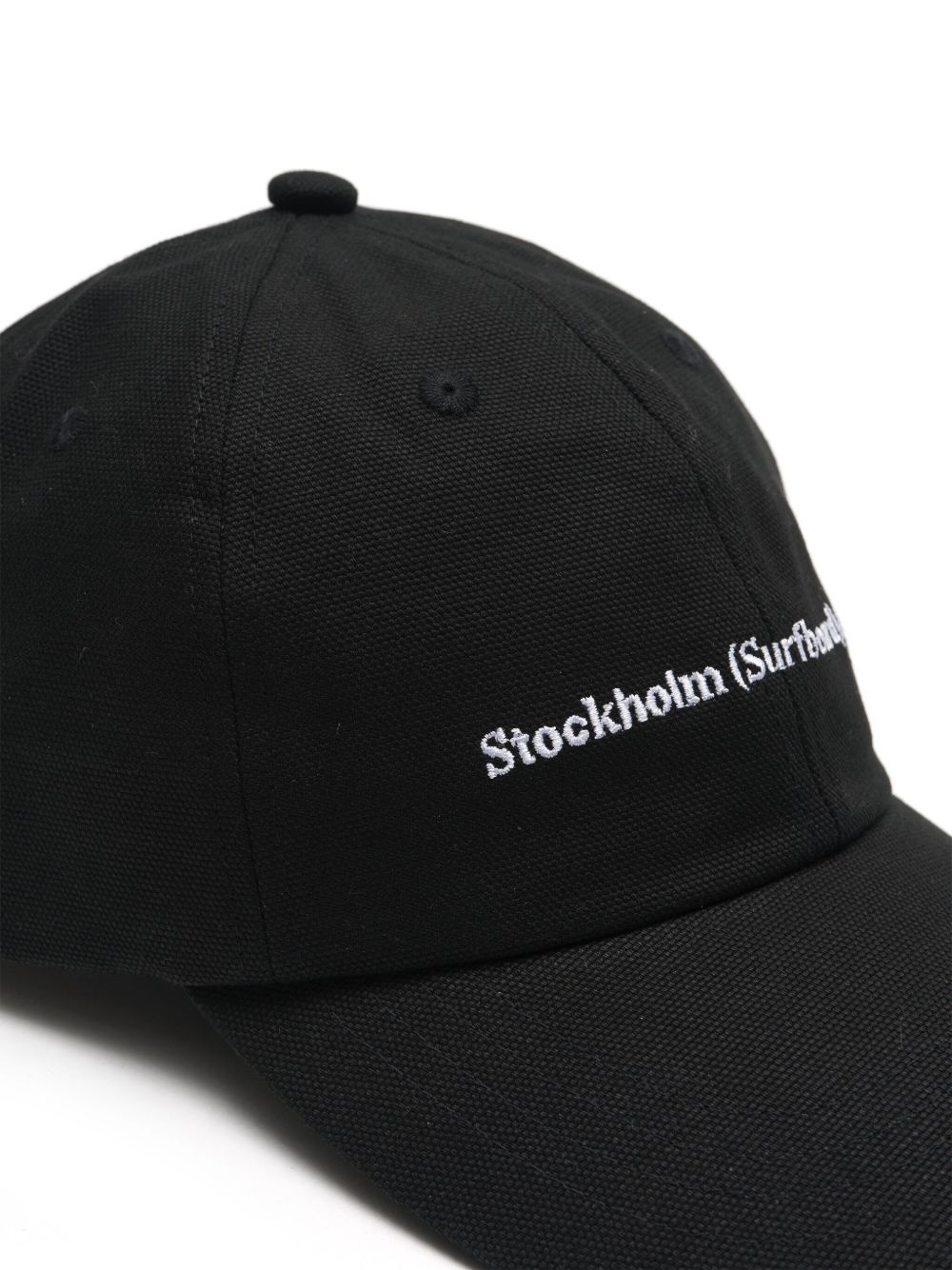 logo-embroidered cap - 3