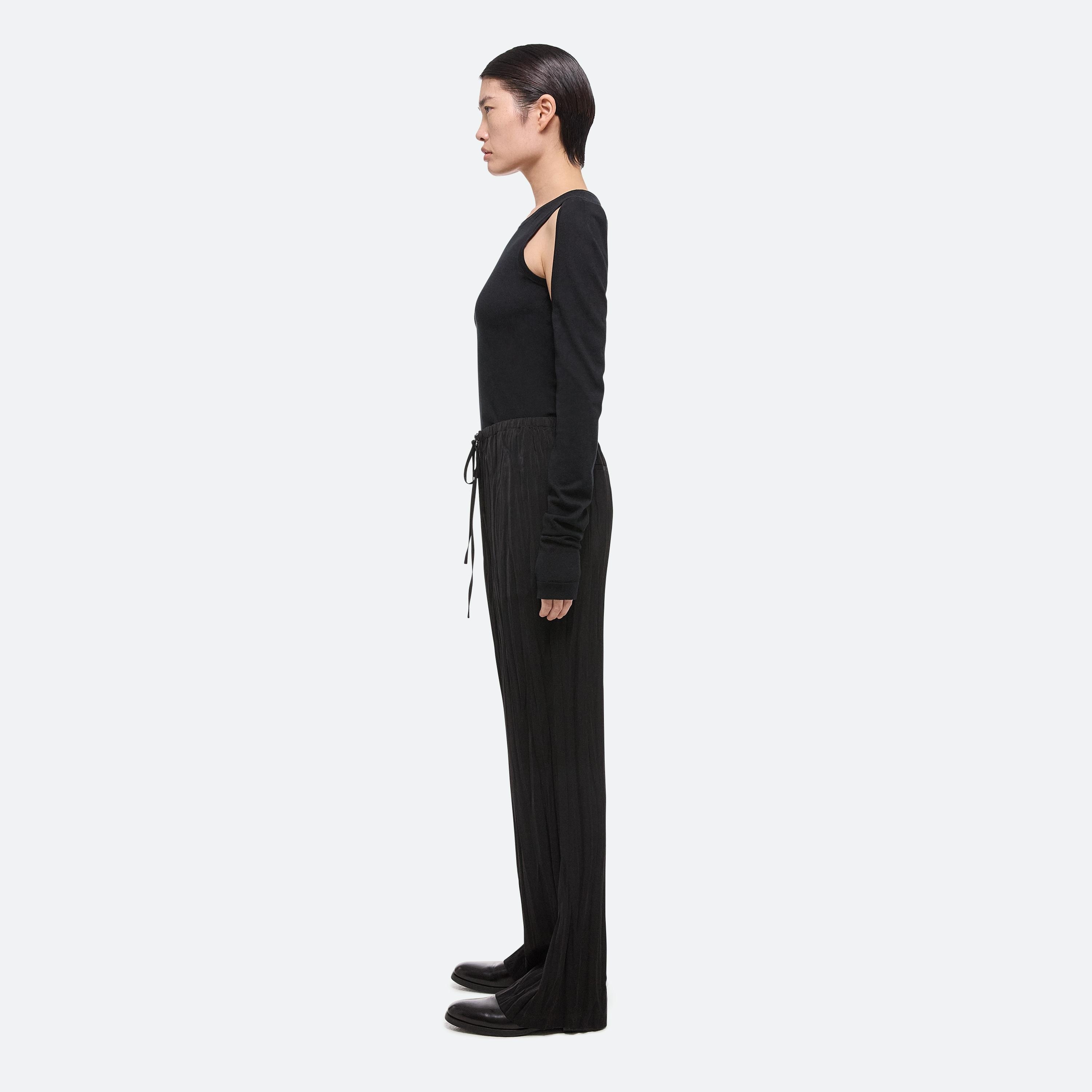 CRUSHED SATIN PANT - 4