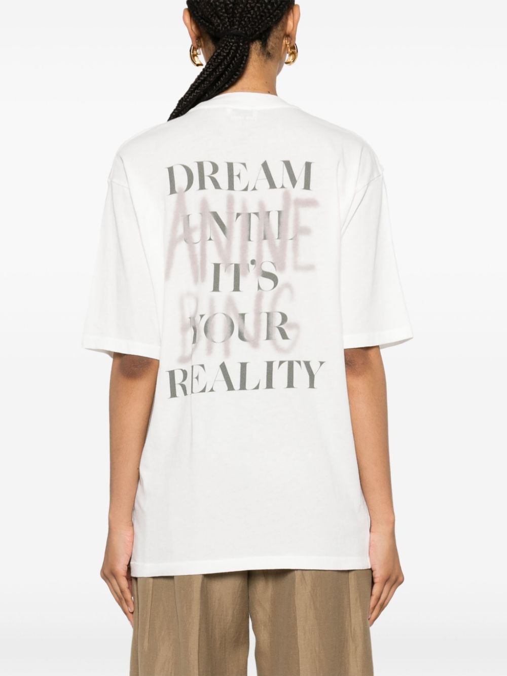 logo-print cotton T-shirt - 4