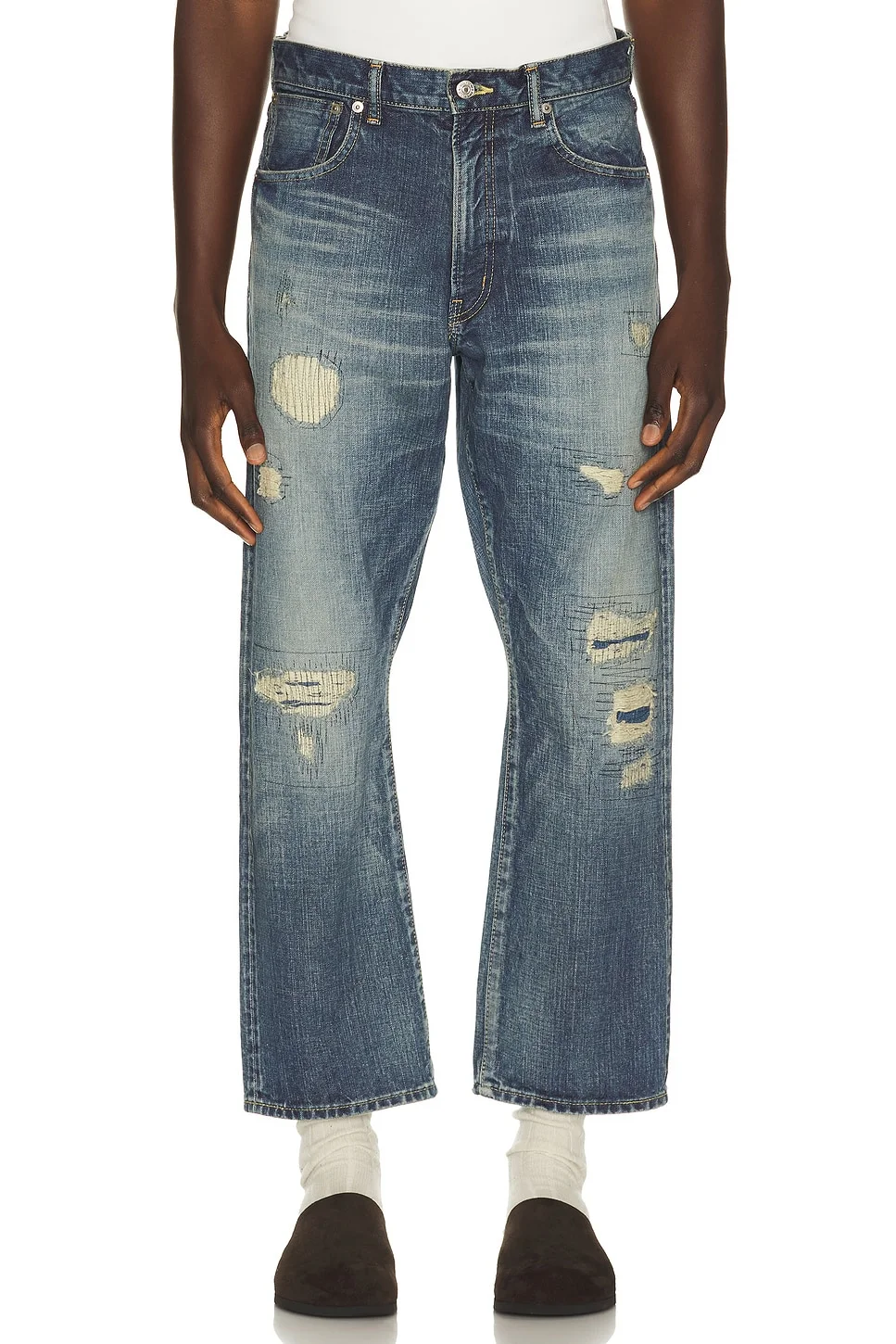 5 Pocket Classic Denim Repair - 1