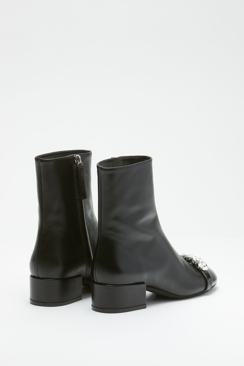 N°21 CRYSTAL-EMBELLISHED ANKLE BOOTS outlook