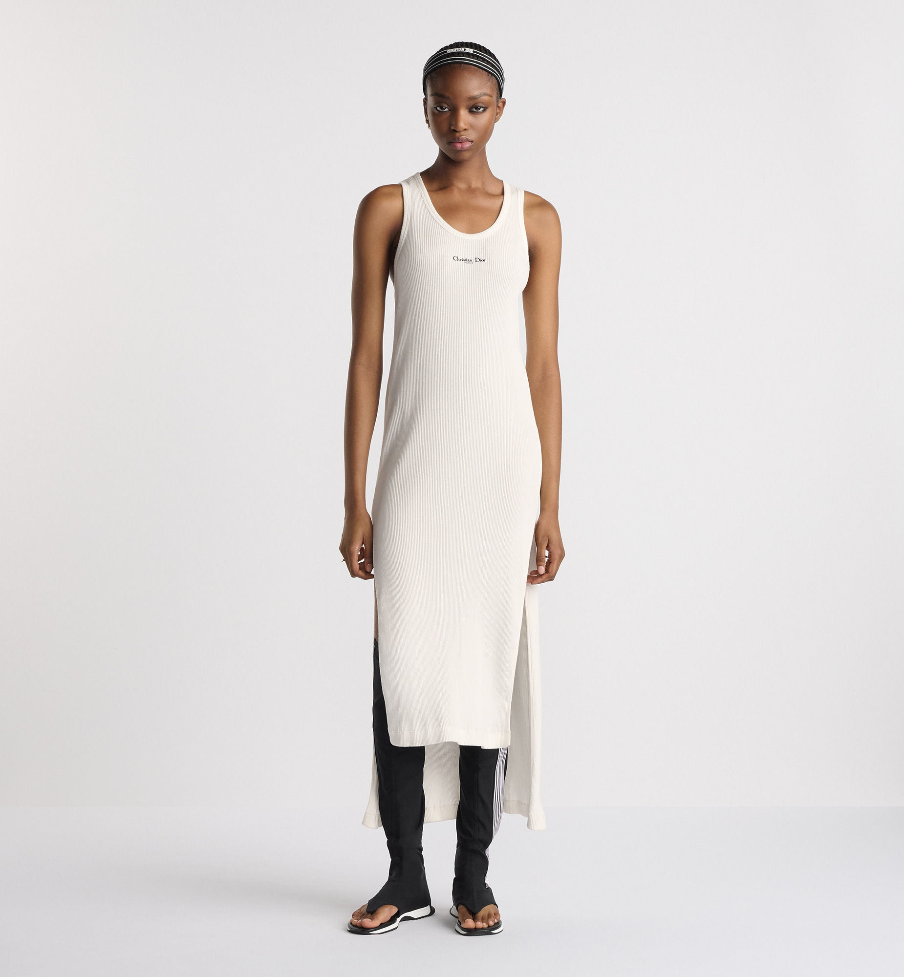 Mid-Length Straight Dress - 2