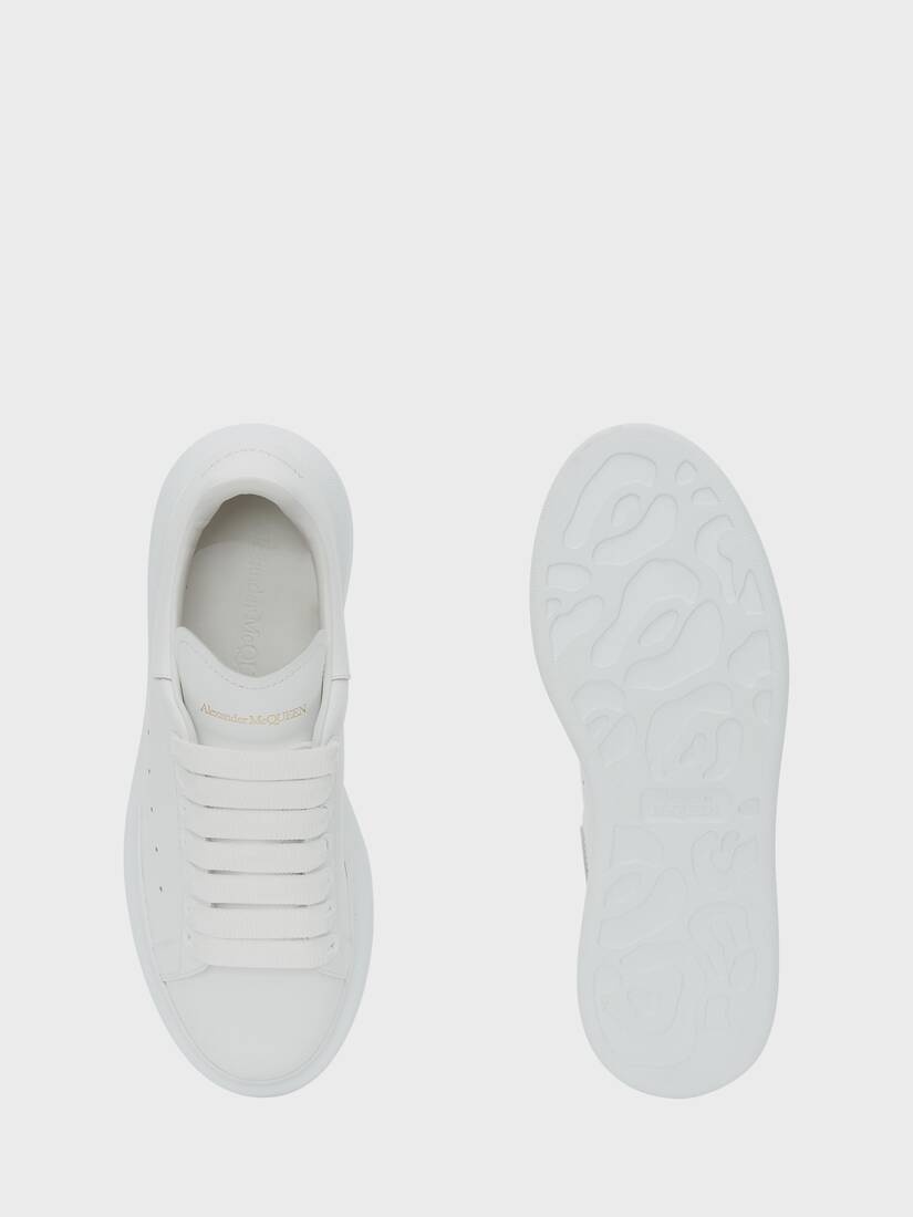 Men's Oversized Sneaker in White - 4