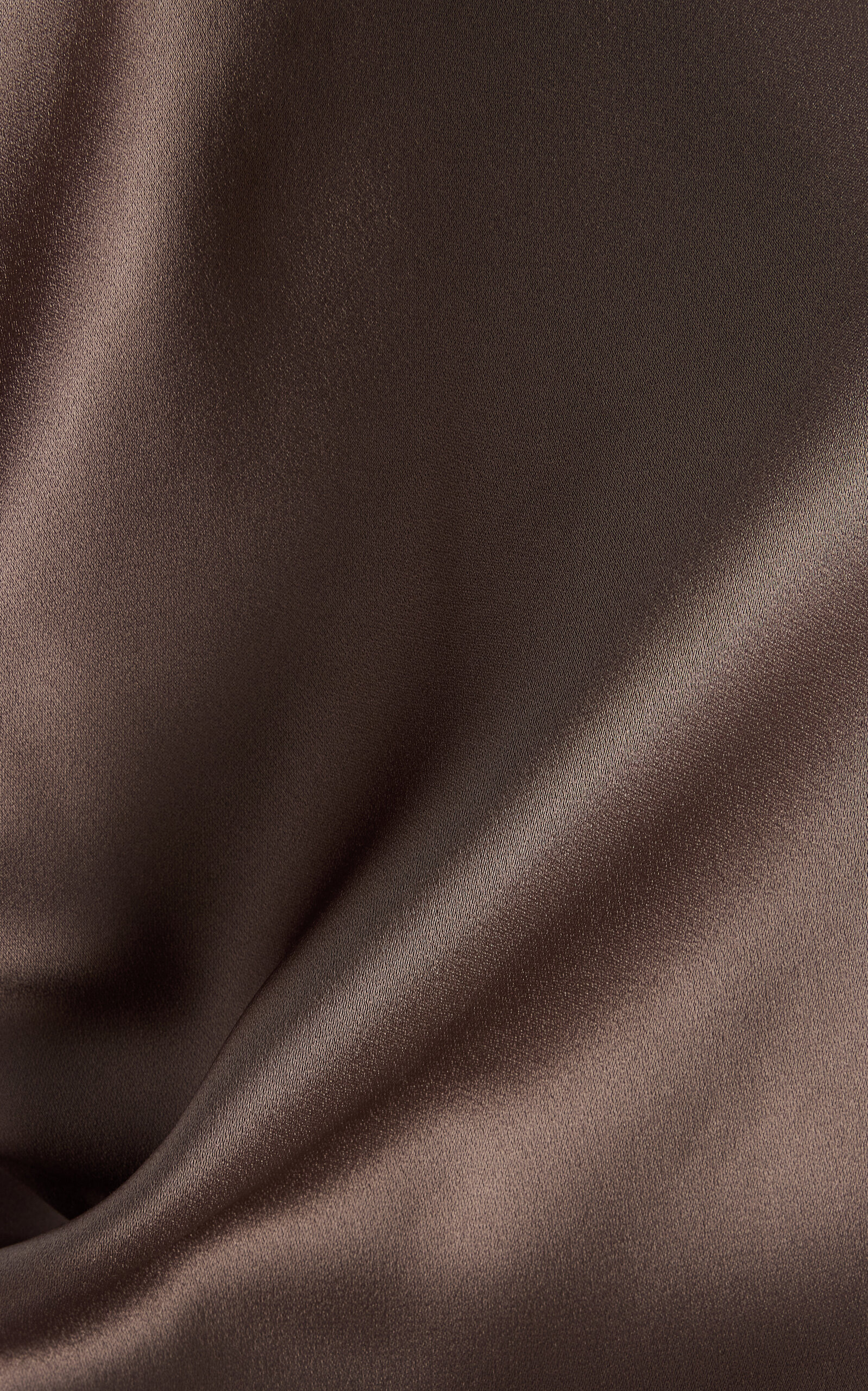 Slouch Waist Satin Maxi Dress taupe - 5