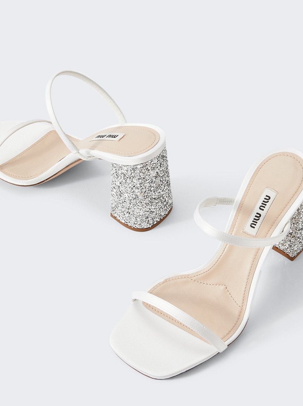 Heeled Sandal Argento - 2