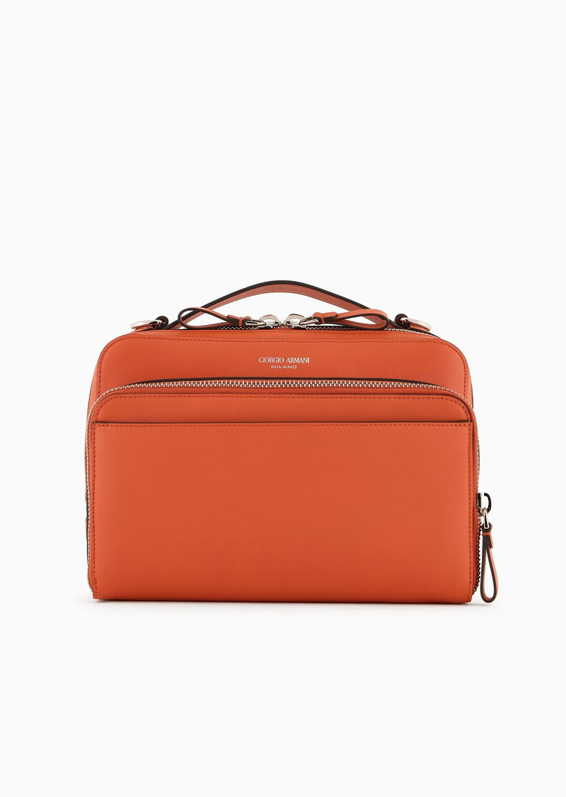 Medium leather shoulder bag 1