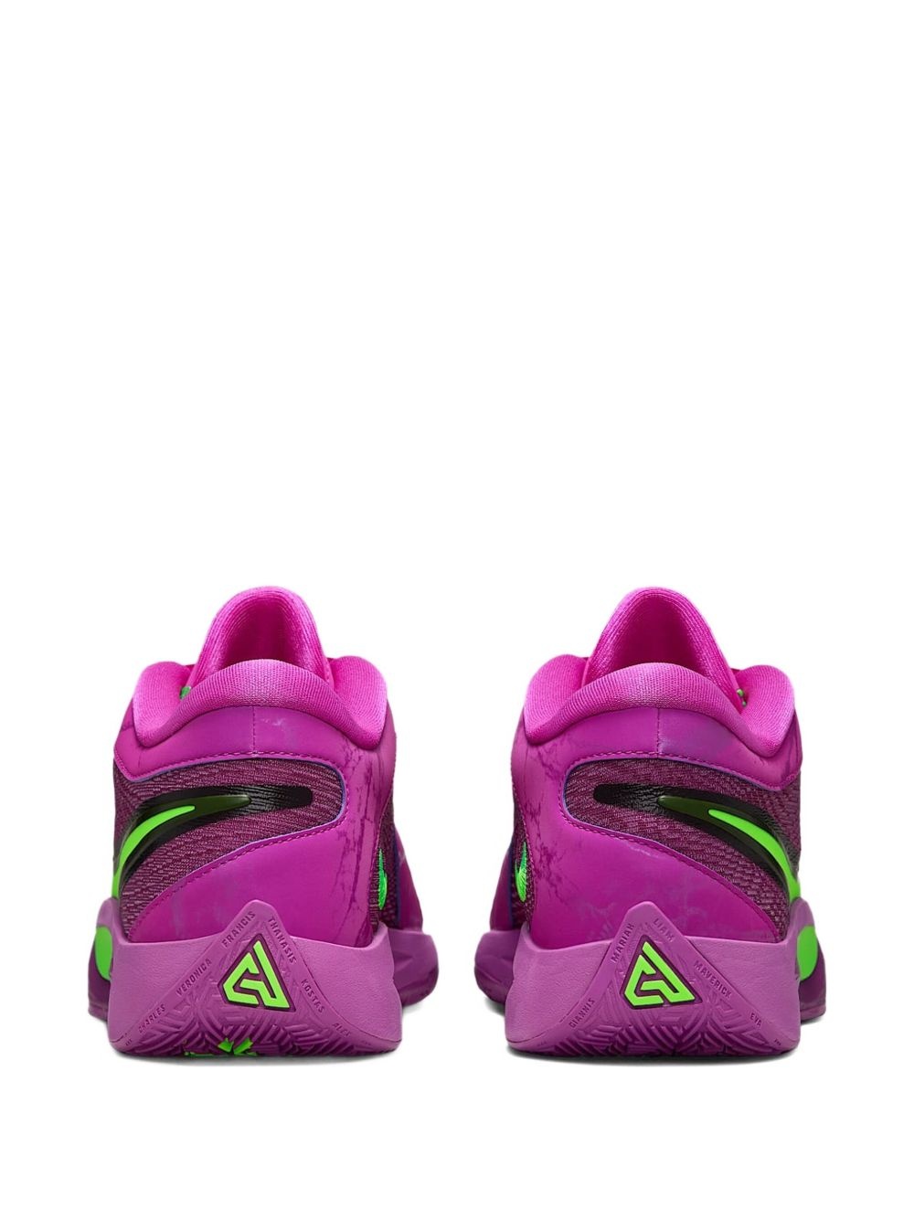 Giannis Zoom Freak 6 "Bold Berry Electric Green" sneakers - 3