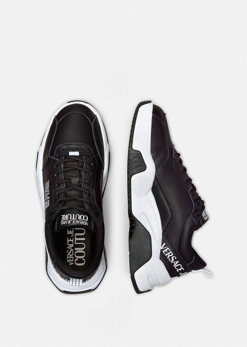 VERSACE JEANS COUTURE Stargaze Logo Print Sneakers outlook