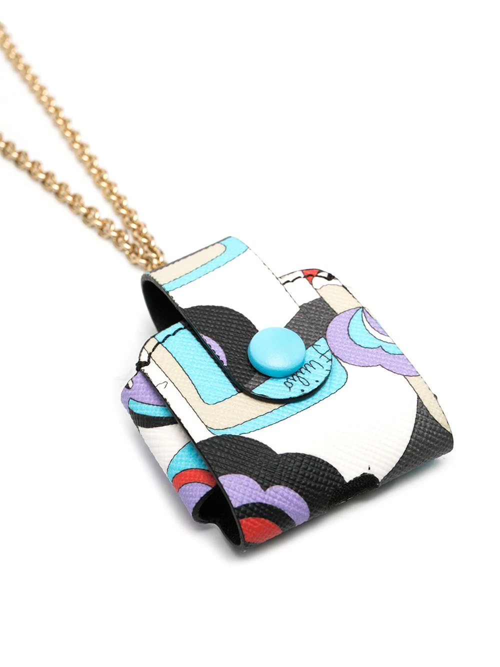 abstract print AirPods case - 2